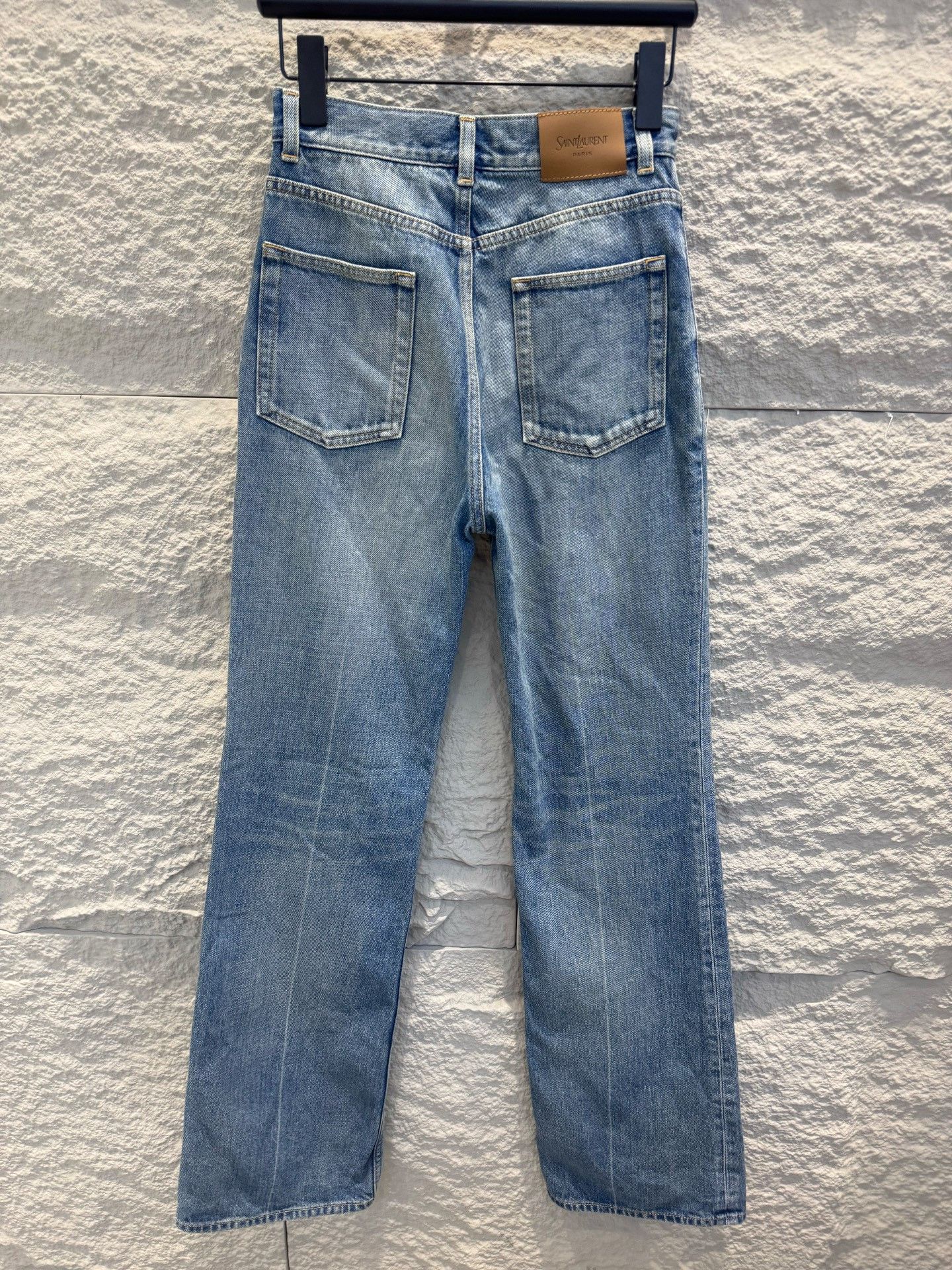 Saint Laurent Paris Saint Laurent Blue Denim Jeans Size 26 Size 26" / US 2 / IT 38 - 4 Thumbnail