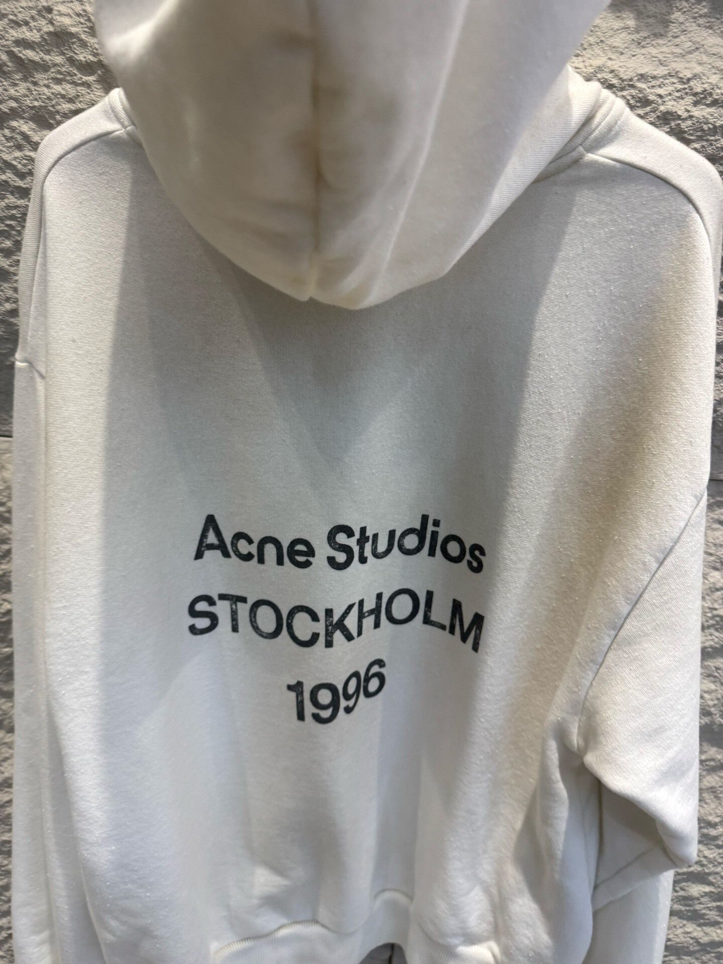 Acne Studios Acne Studios Stockholm 1996 Print Hoodie Size XS Size US XS / EU 42 / 0 - 4 Thumbnail