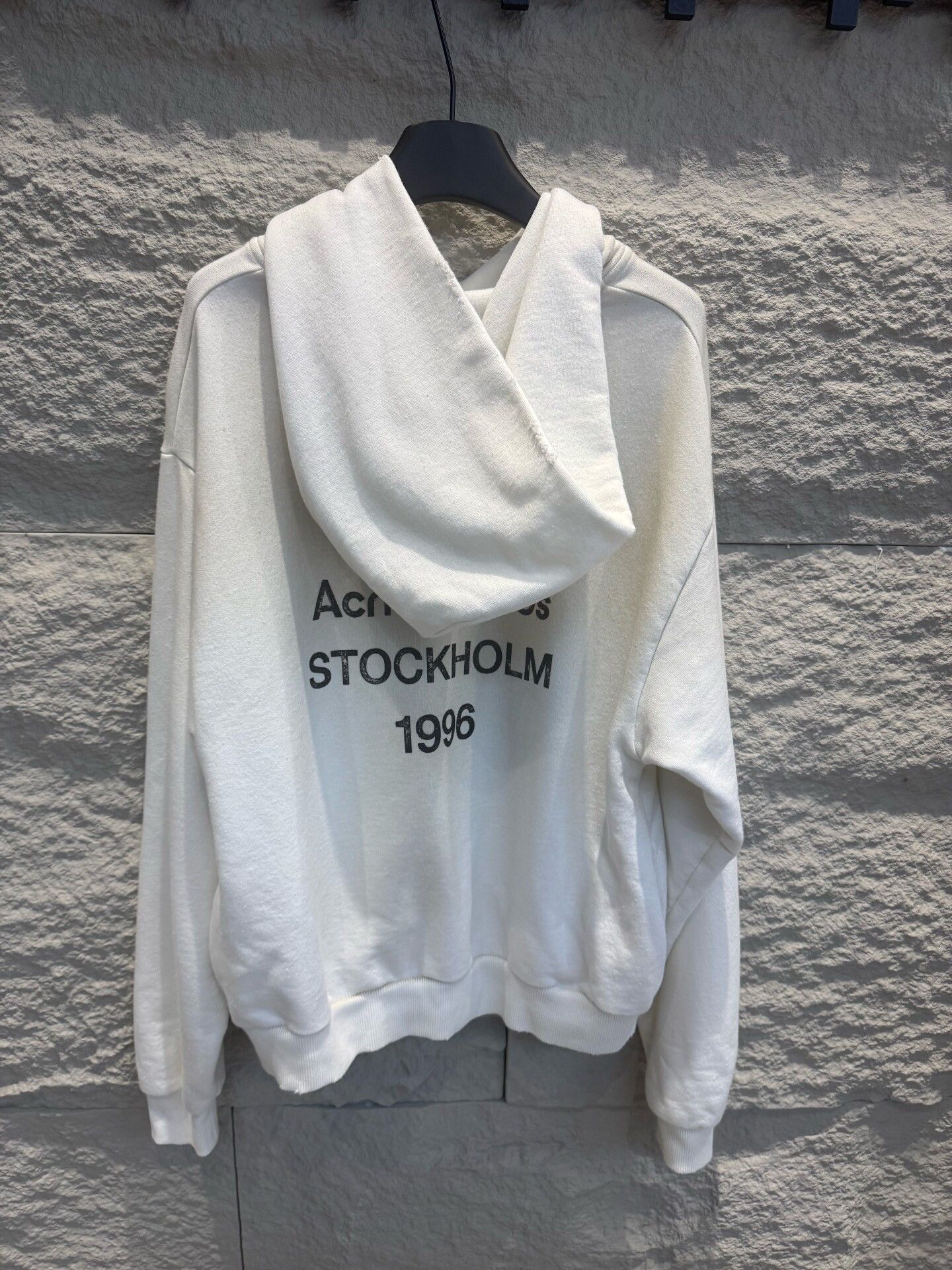 Acne Studios Acne Studios Stockholm 1996 Print Hoodie Size XS Size US XS / EU 42 / 0 - 3 Thumbnail