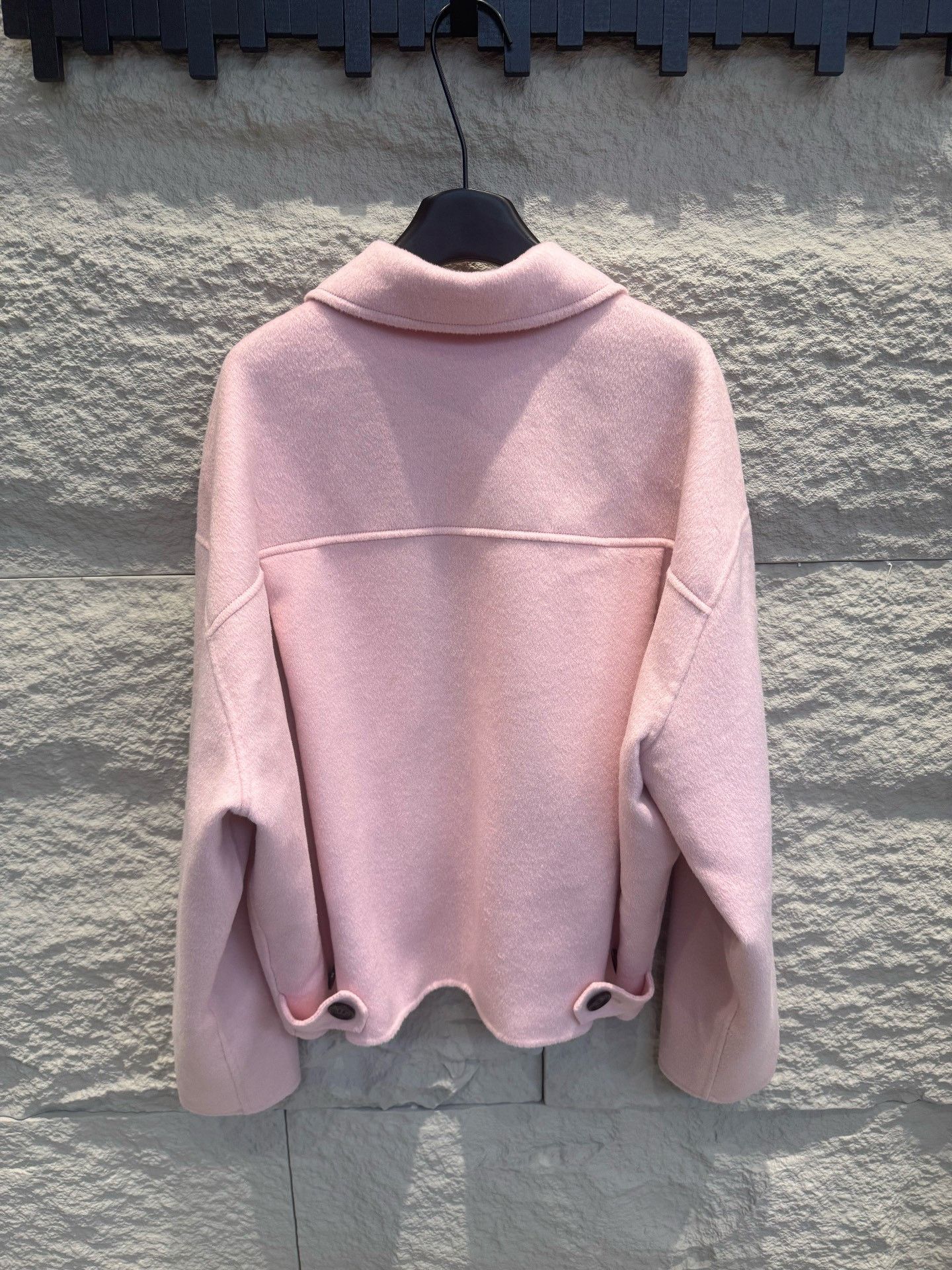 Acne Studios Acne Studios Pink Wool Jacket Size S Size US S / EU 44-46 / 1 - 5 Thumbnail