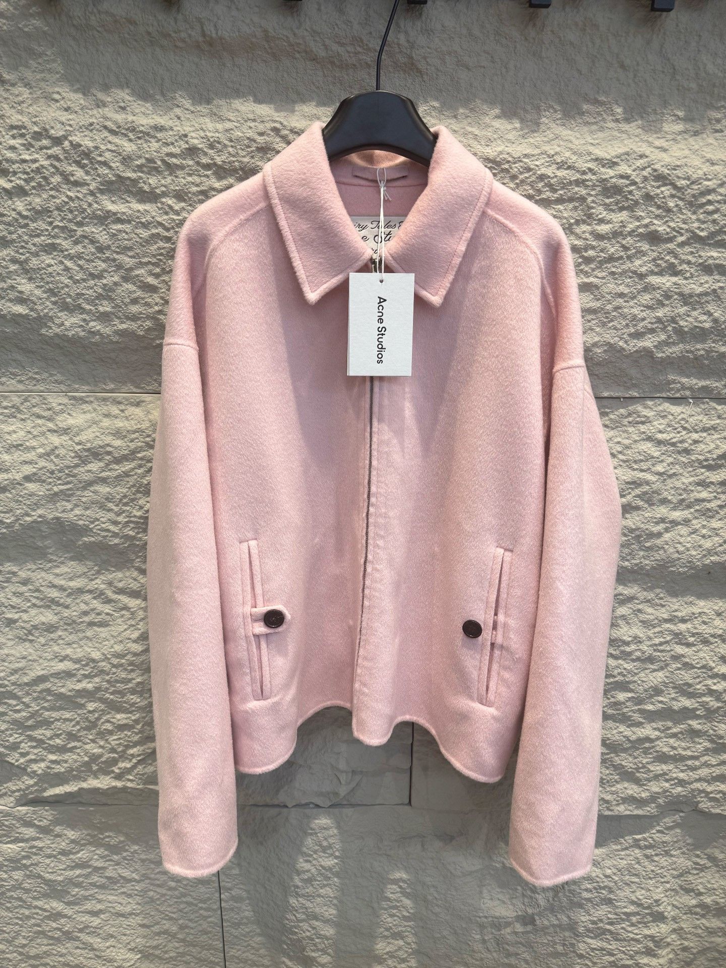 Acne Studios Acne Studios Pink Wool Jacket Size S Size US S / EU 44-46 / 1 - 2 Thumbnail