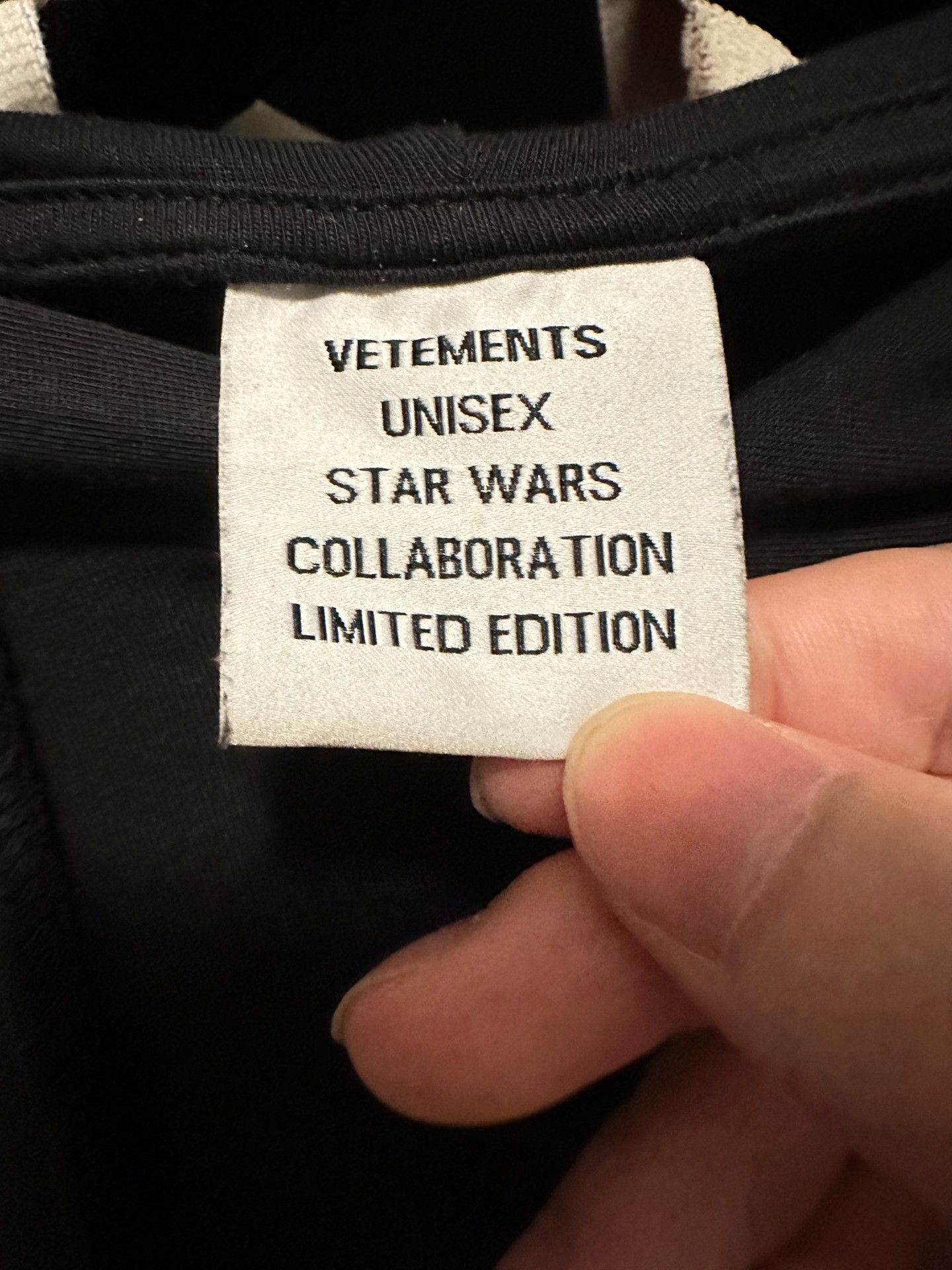 Vetements VETEMENTS x Star Wars Graphic Hoodie Size S Size US S / EU 44-46 / 1 - 5 Thumbnail