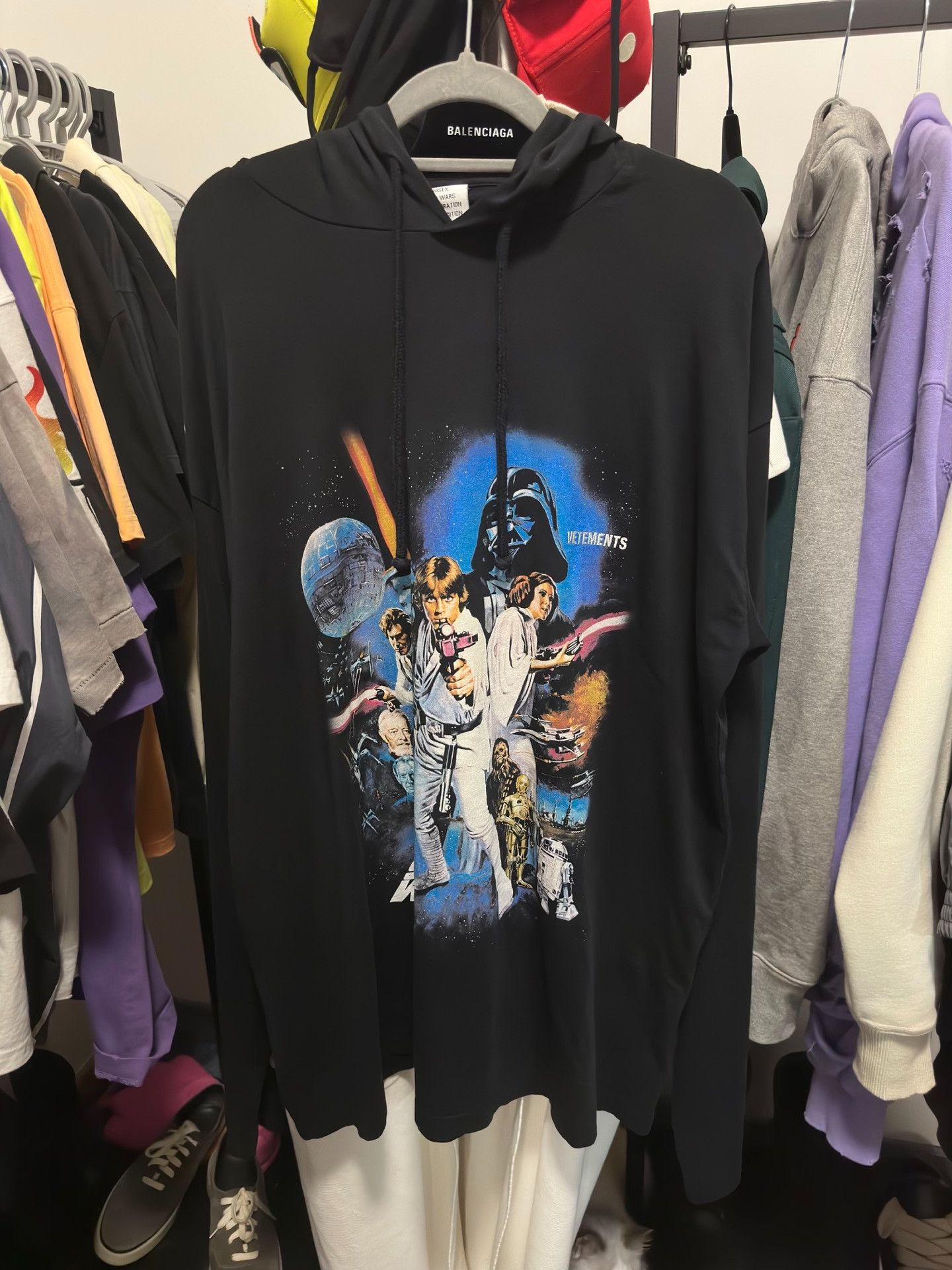 Vetements VETEMENTS x Star Wars Graphic Hoodie Size S Size US S / EU 44-46 / 1 - 2 Thumbnail
