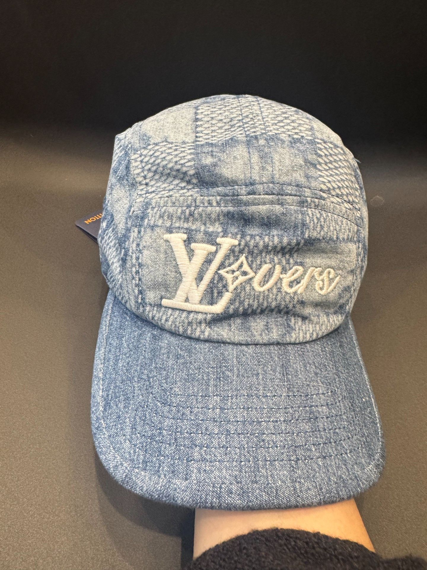 Louis Vuitton Louis Vuitton Logo Denim Cap One Size Size ONE SIZE - 2 Thumbnail