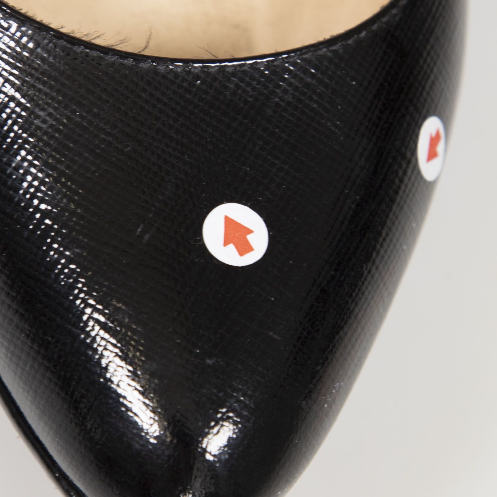 Prada Black Saffiano Leather Pumps Size US 6 / IT 36 - 6 Thumbnail