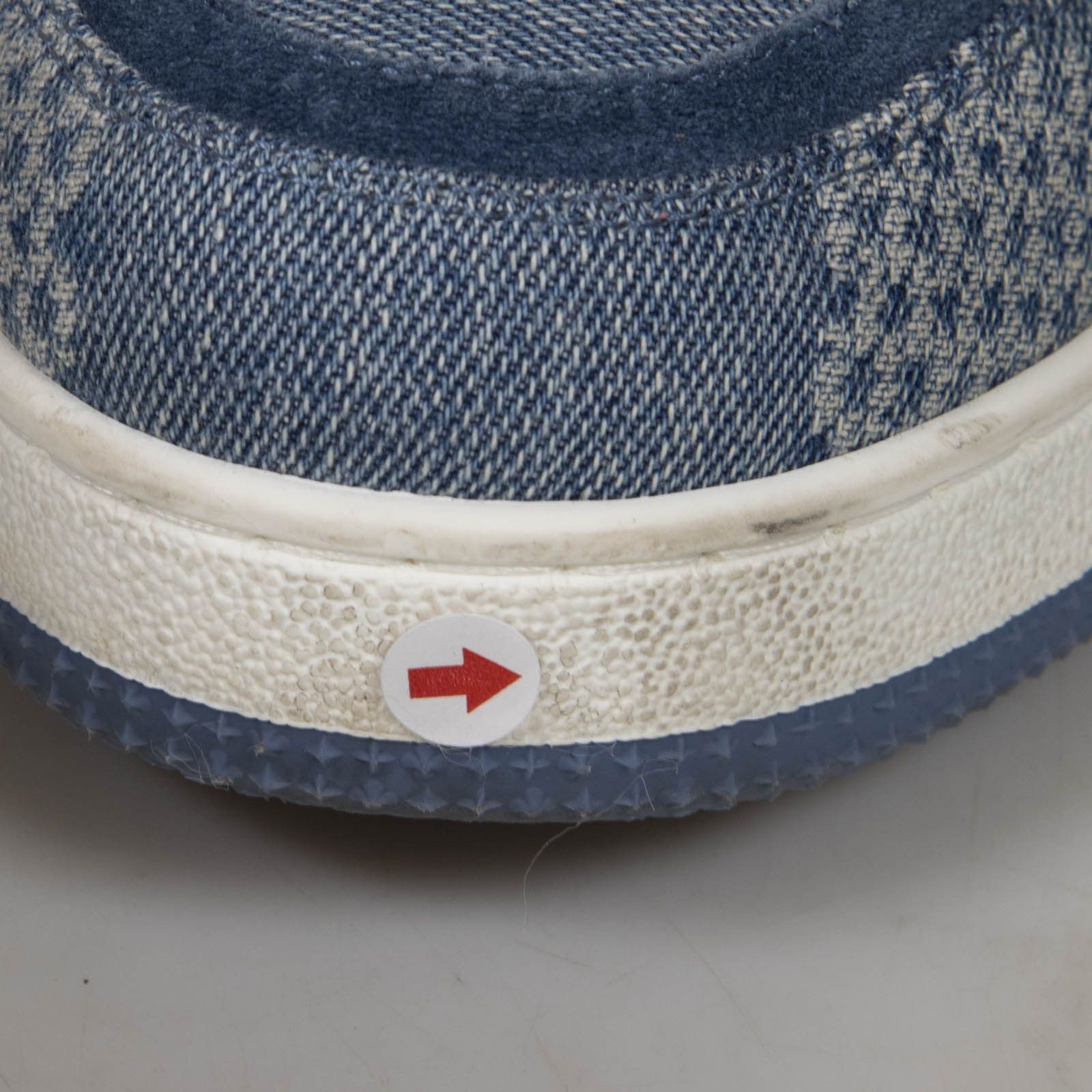 Louis Vuitton Blue Denim LV Trainer Sneakers Size US 10 / IT 40 - 8 Thumbnail
