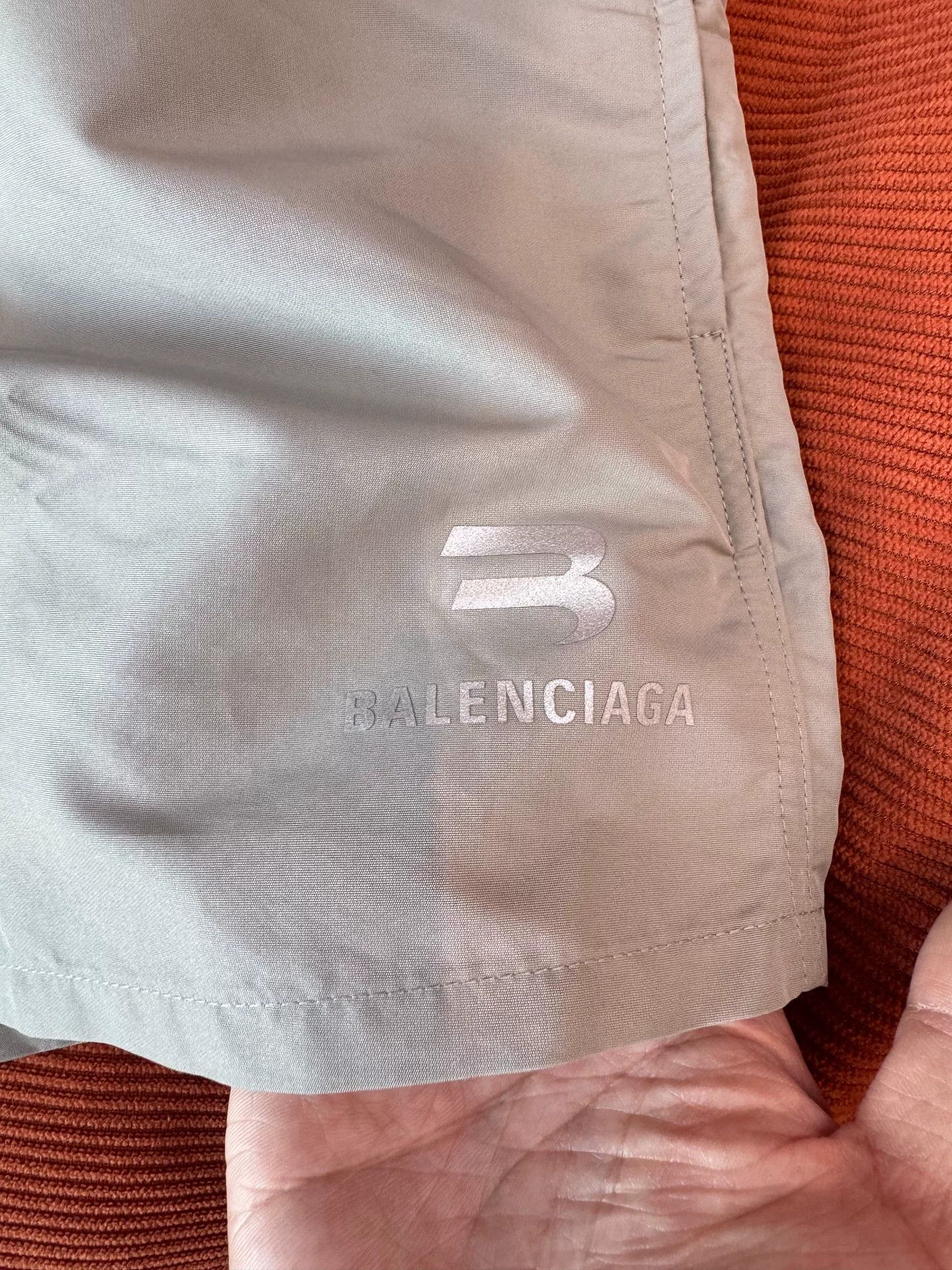 Balenciaga Balenciaga Sport Logo Nylon Swimwear Shorts Size XS Size US 28 / EU 44 - 3 Thumbnail