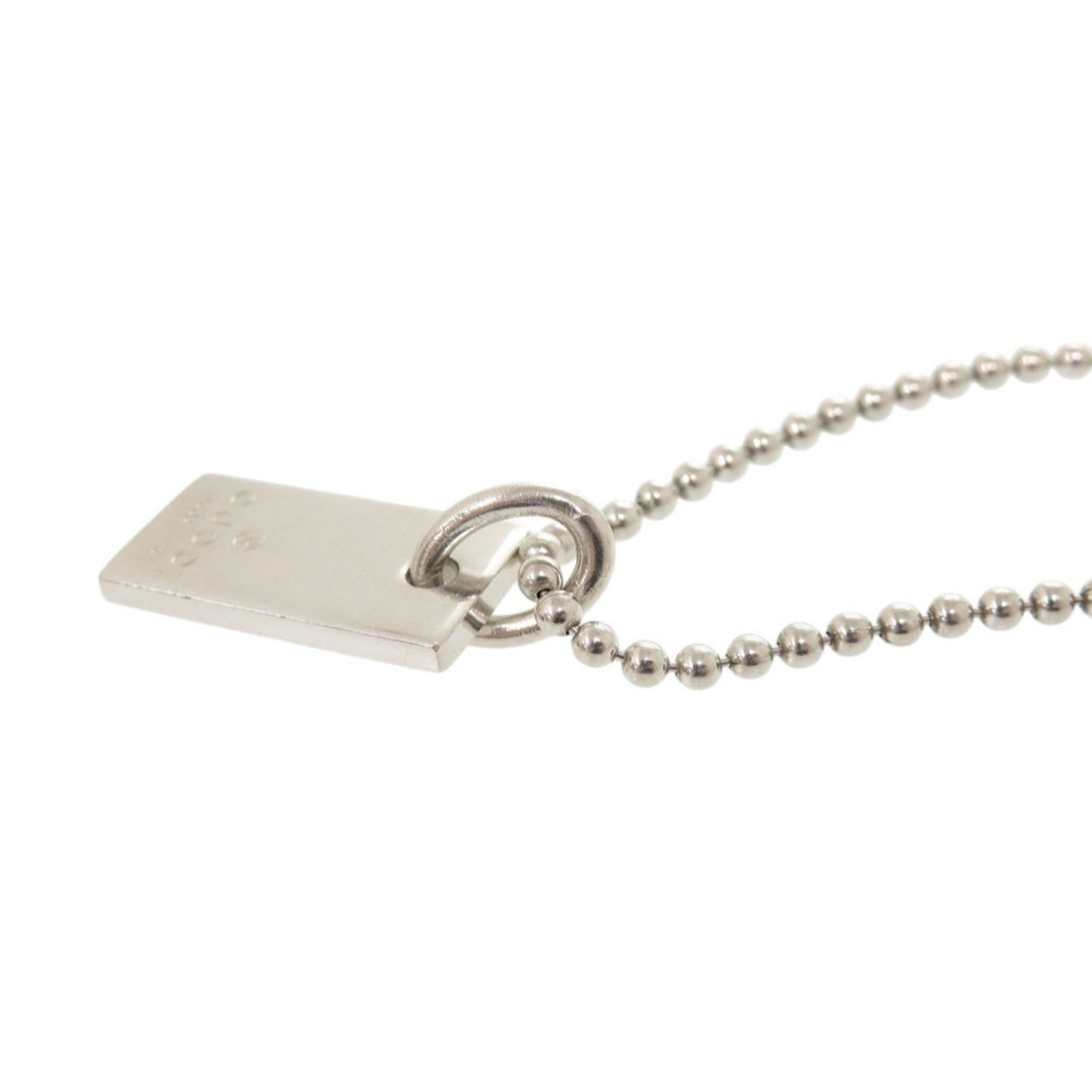 Gucci Gucci logo plate ball chain sterling silver 925 bracelet 1642GUCCI Size ONE SIZE - 8 Thumbnail