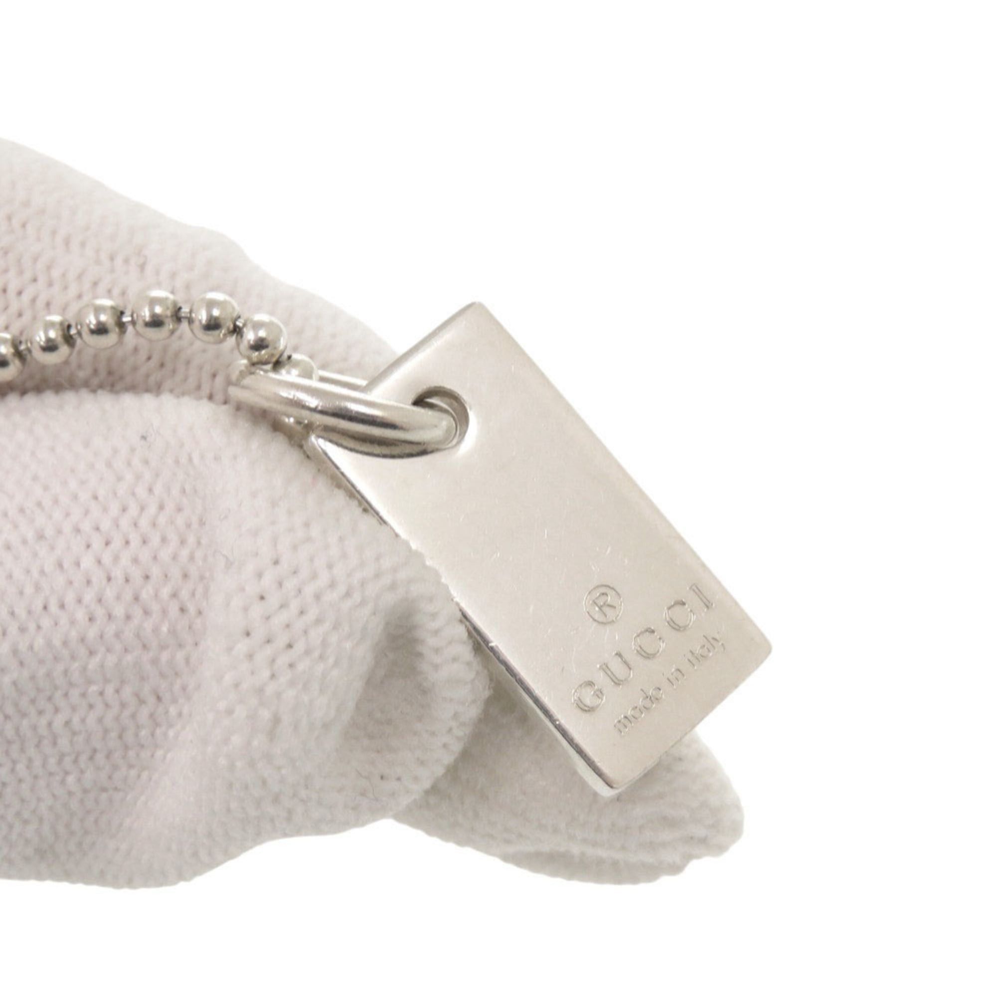 Gucci Gucci logo plate ball chain sterling silver 925 bracelet 1642GUCCI Size ONE SIZE - 6 Thumbnail