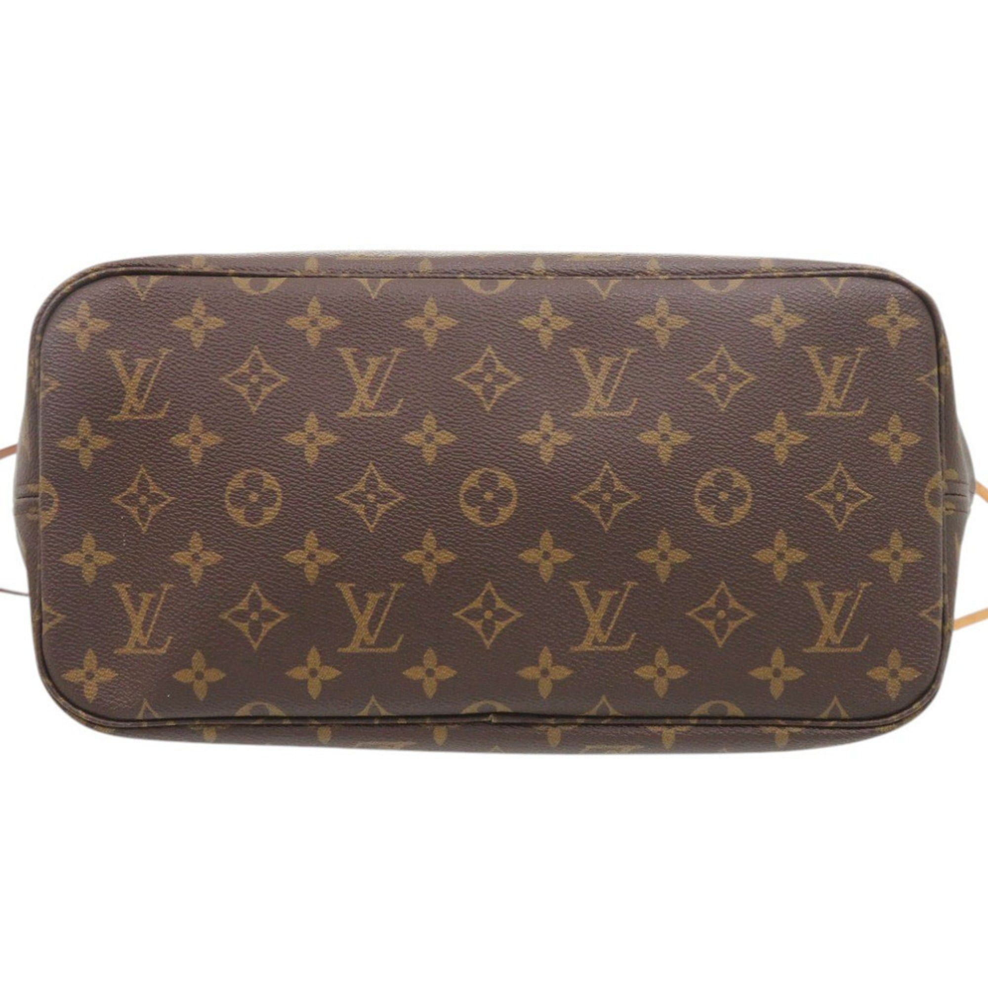 Louis Vuitton Louis Vuitton Neverfull MM Handbag with Pouch, Monogram M40995 Tote Bag LV 1358 LOUIS VUITTON Size ONE SIZE - 3 Thumbnail