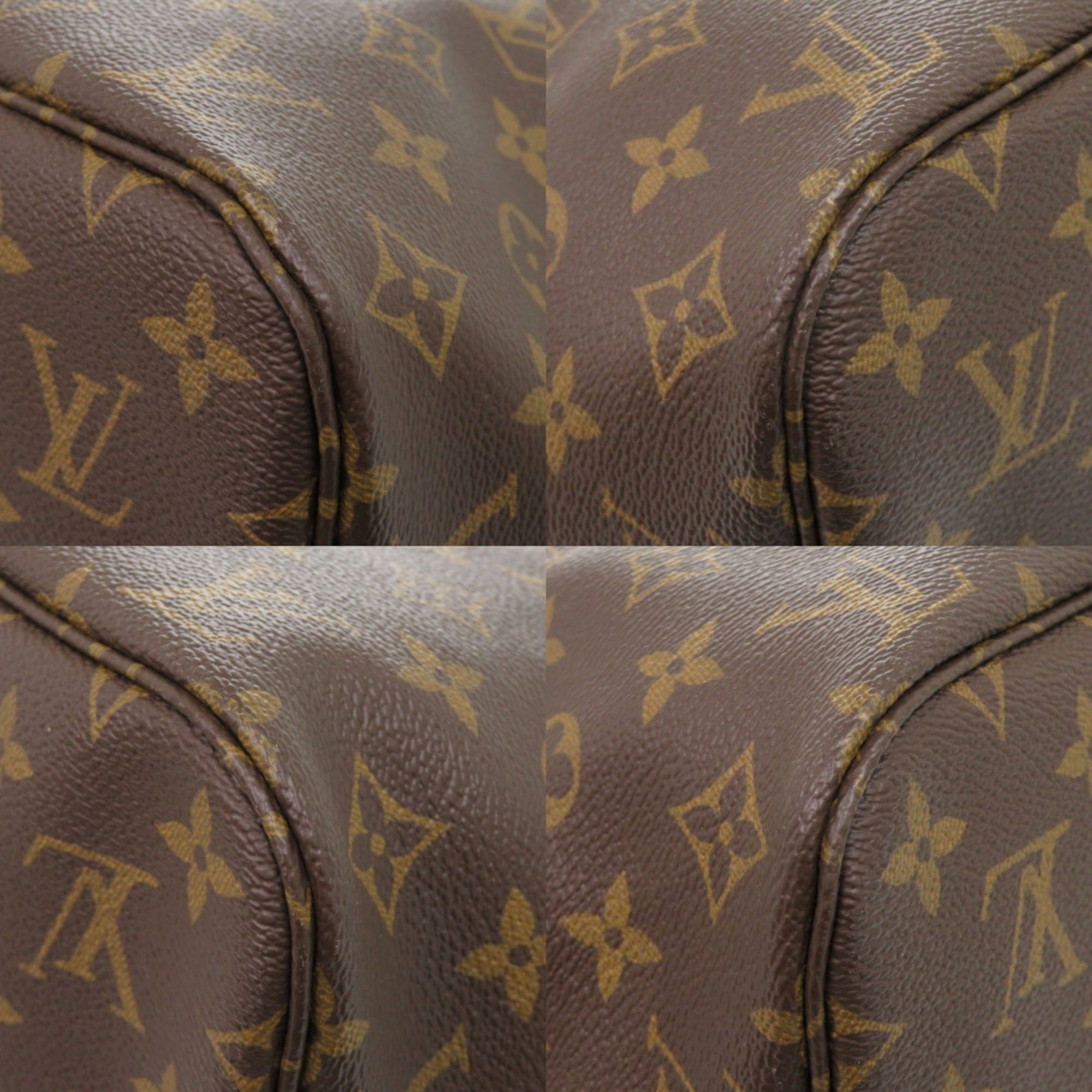 Louis Vuitton Louis Vuitton Neverfull MM Handbag with Pouch, Monogram M40995 Tote Bag LV 1358 LOUIS VUITTON Size ONE SIZE - 4 Thumbnail