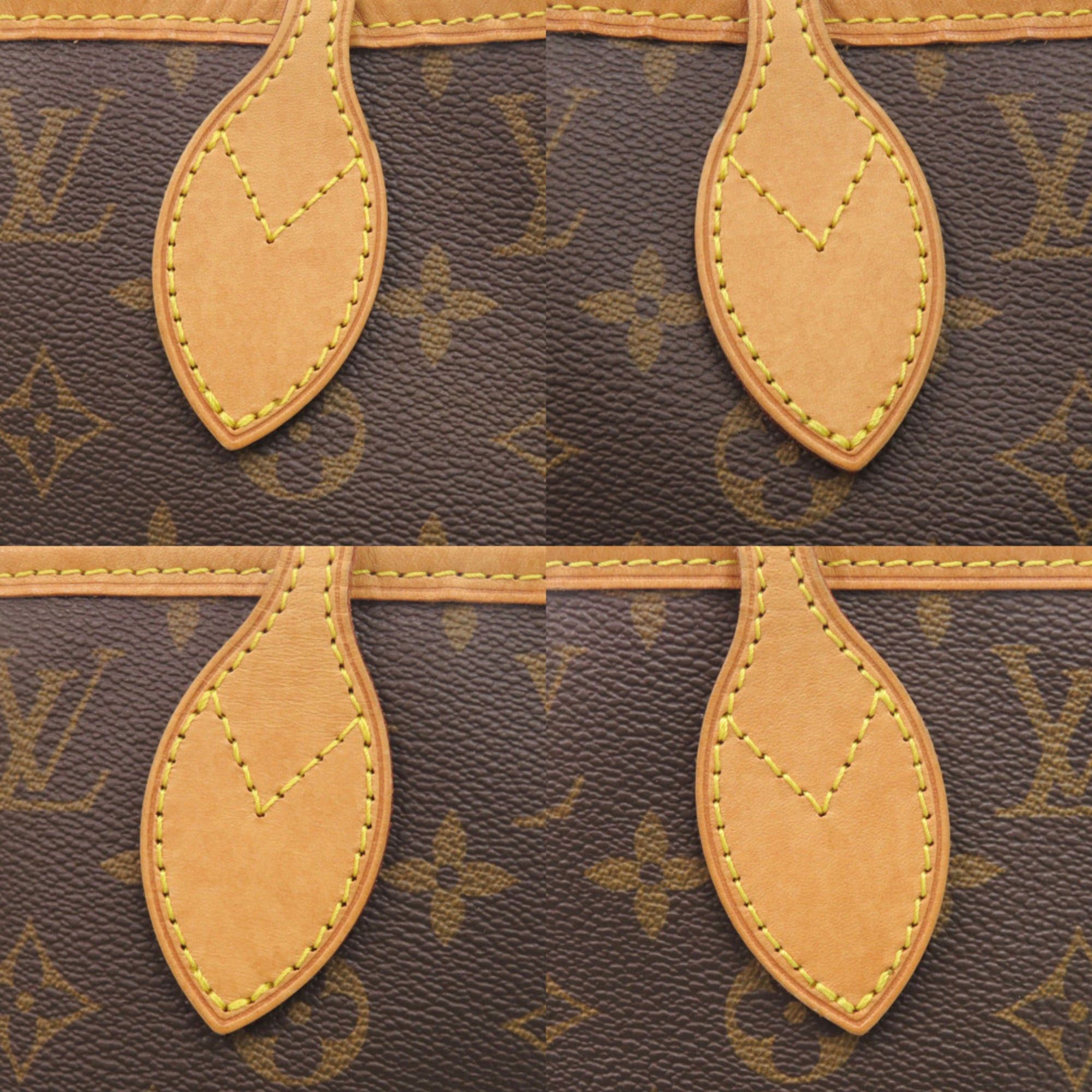 Louis Vuitton Louis Vuitton Neverfull MM Handbag with Pouch, Monogram M40995 Tote Bag LV 1358 LOUIS VUITTON Size ONE SIZE - 8 Thumbnail