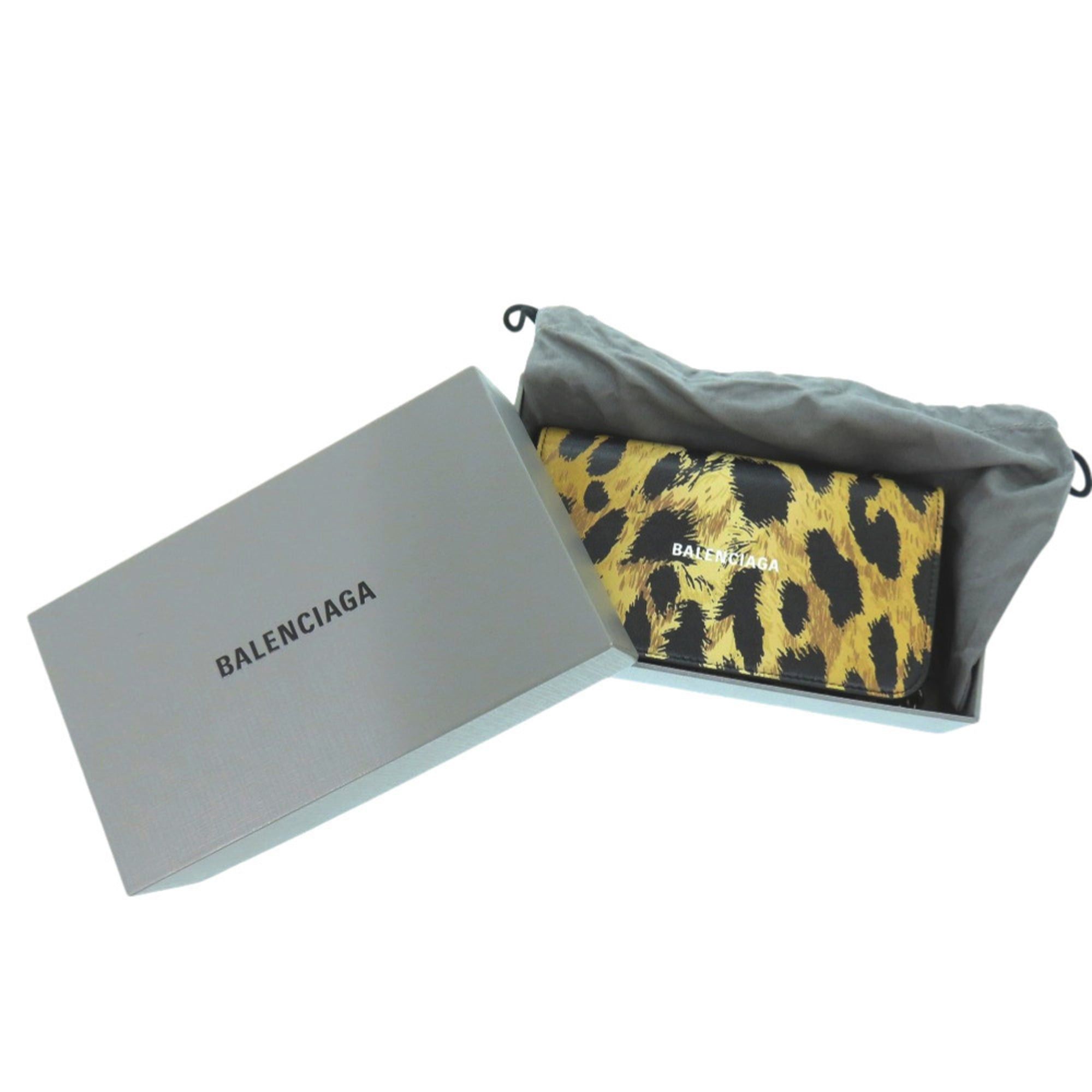 Balenciaga Excellent condition Balenciaga chain shoulder bag, leopard print, 593785, leather 0414BALENCIAGA Size ONE SIZE - 2 Thumbnail