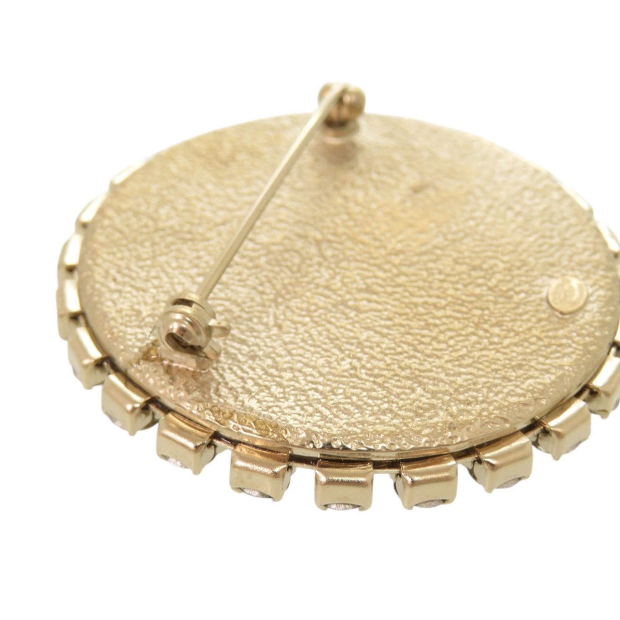 Chanel Excellent condition Chanel Camellia design metal rhinestone white brooch 0444CHANEL Size ONE SIZE - 7 Thumbnail