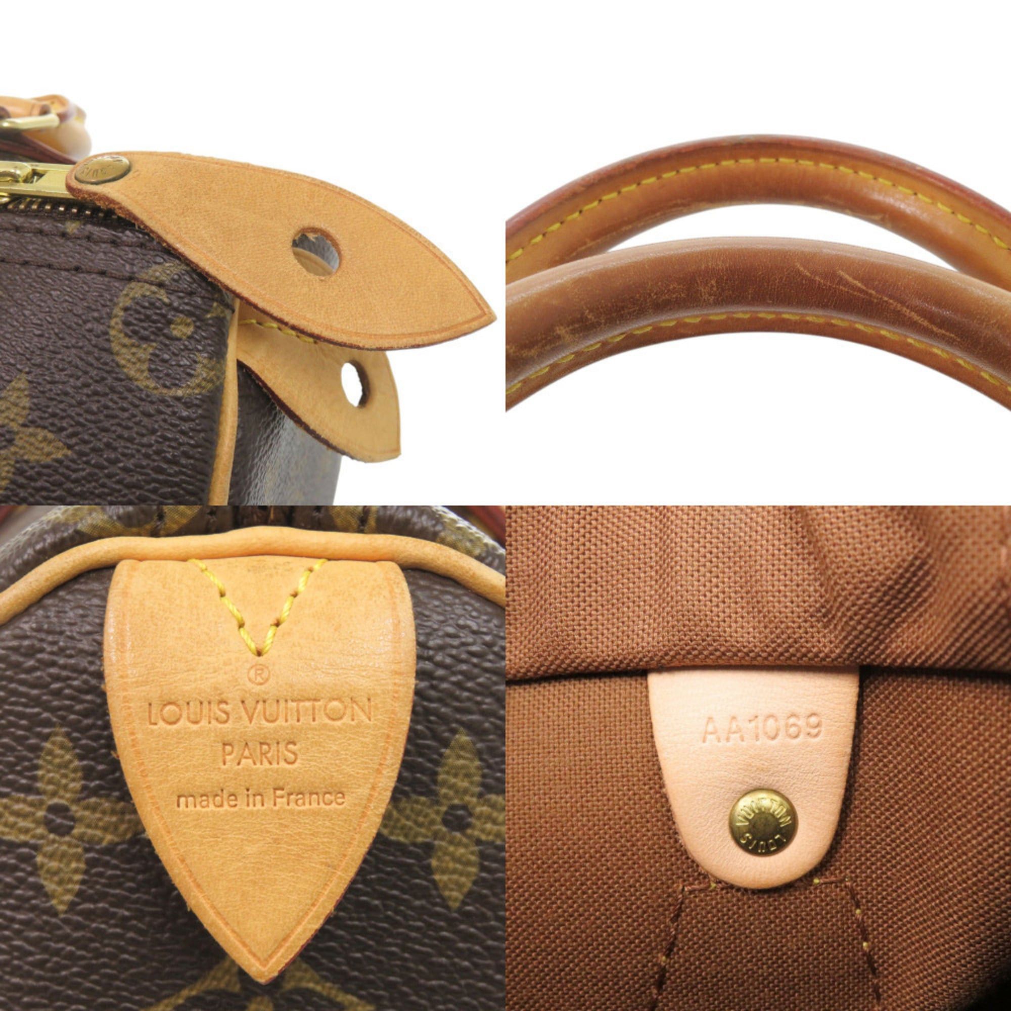 Louis Vuitton Louis Vuitton Speedy 25 Monogram M41528 Handbag LV 0118 LOUIS VUITTON Size ONE SIZE - 9 Thumbnail