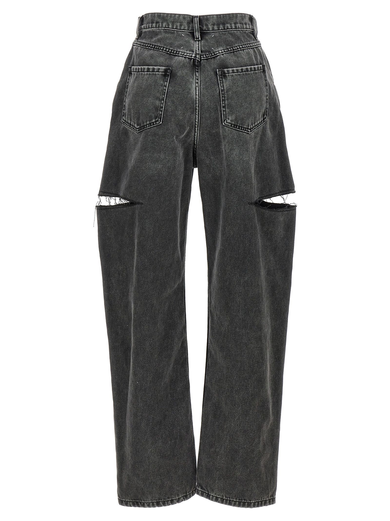 Maison Margiela Cut-Out Jeans Size 25" / US 0 / IT 36 - 2 Thumbnail