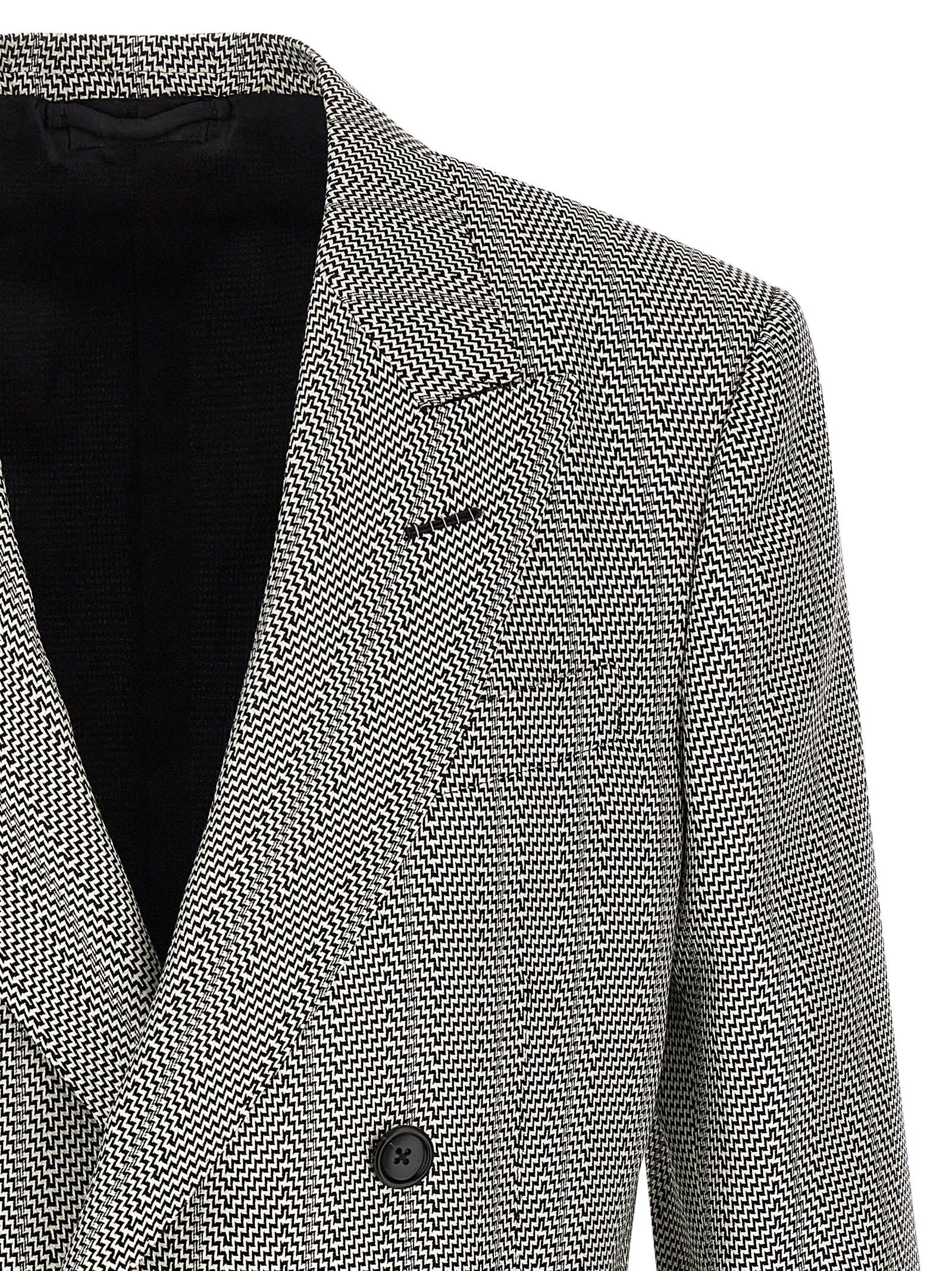 Tom Ford Jacquard Blazer Size 50R - 3 Thumbnail