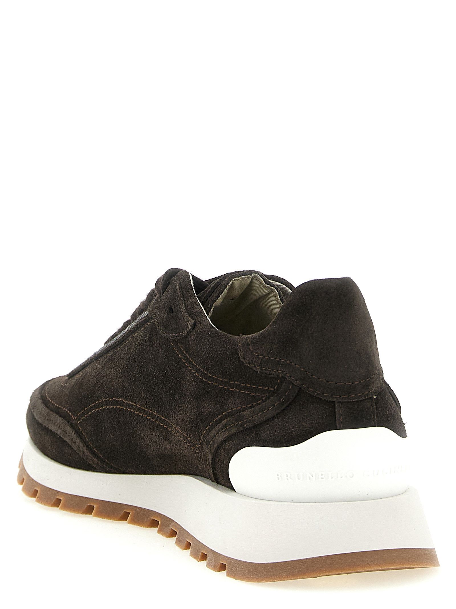 Brunello Cucinelli 'Monile' Suede Sneakers Size US 9.5 / IT 39.5 - 3 Thumbnail