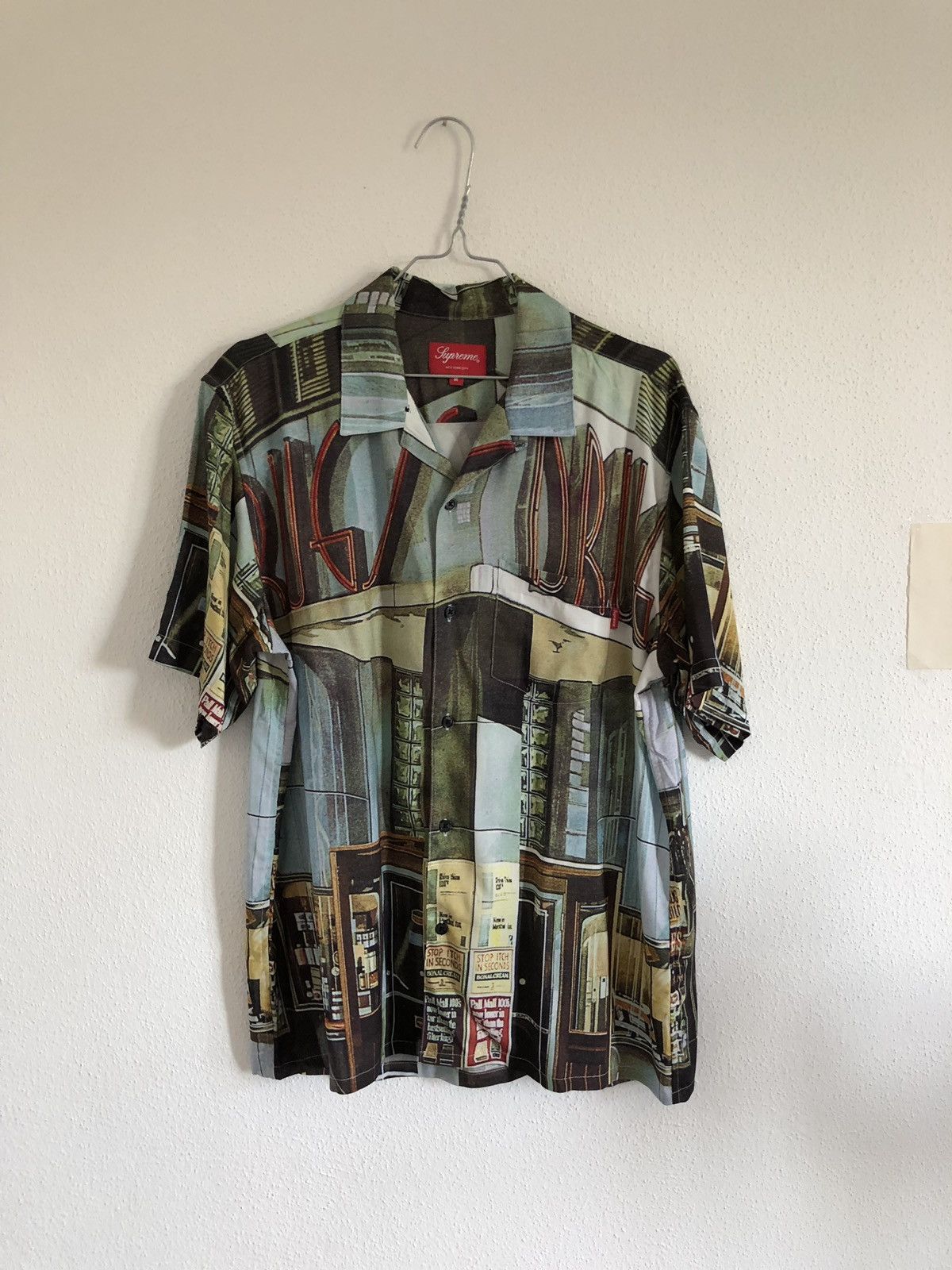 Supreme Supreme drugs rayon shirt | Grailed