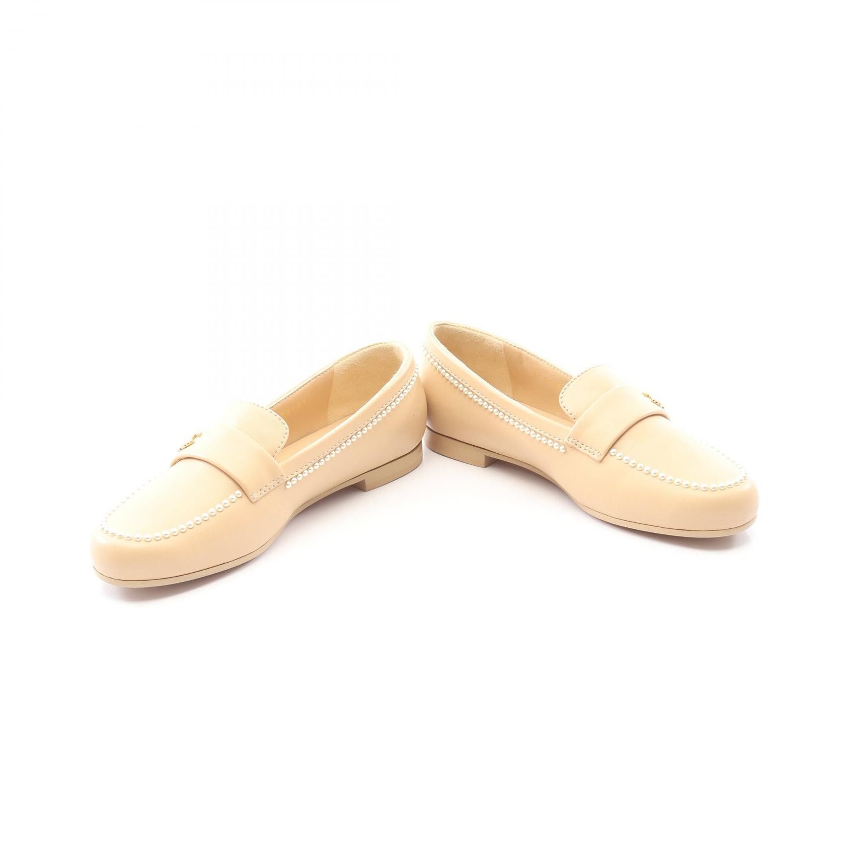 Chanel Chanel Chanel Coco Mark Leather Flats Leather Shoes DUTY FREE for USA Size ONE SIZE - 3 Thumbnail