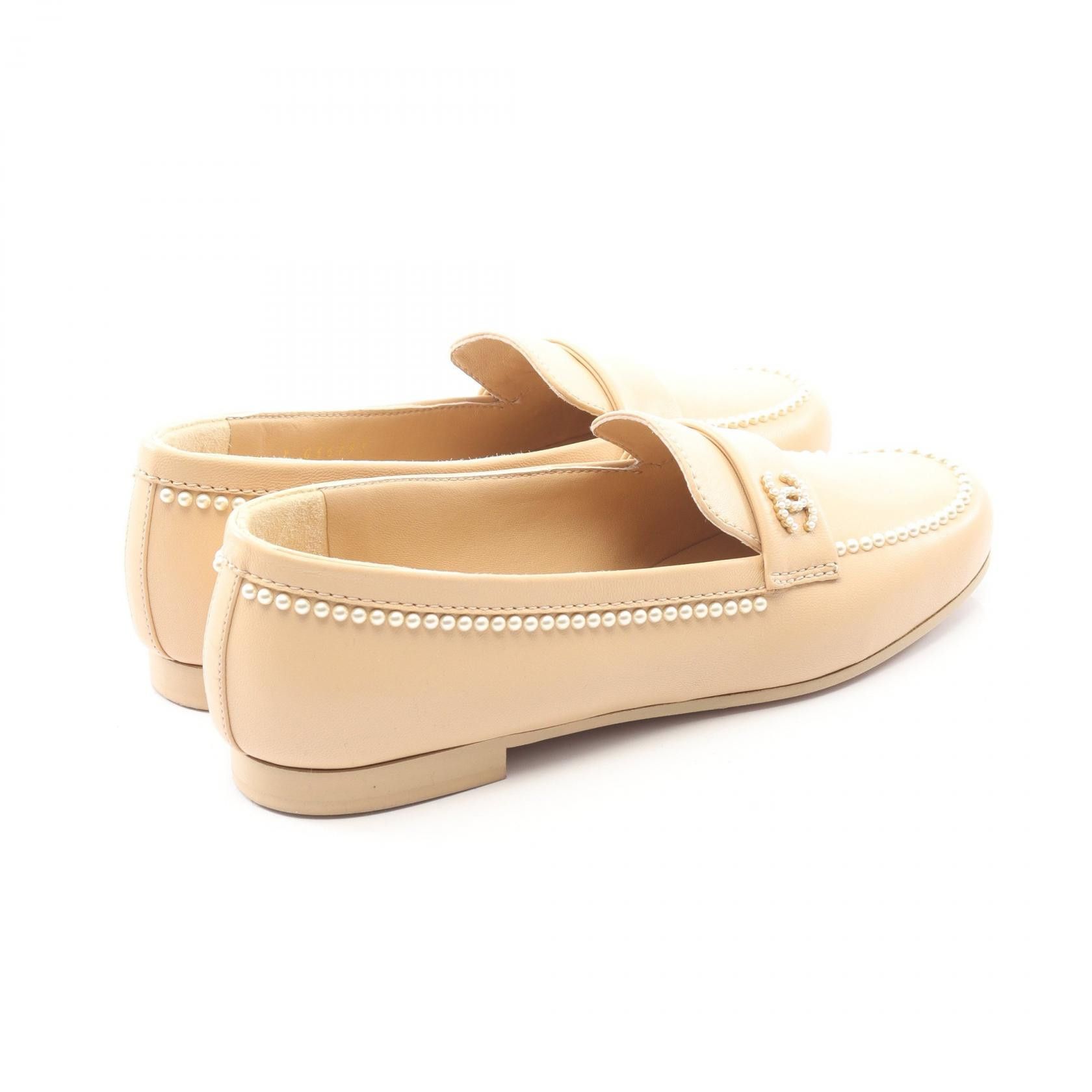Chanel Chanel Chanel Coco Mark Leather Flats Leather Shoes DUTY FREE for USA Size ONE SIZE - 2 Thumbnail