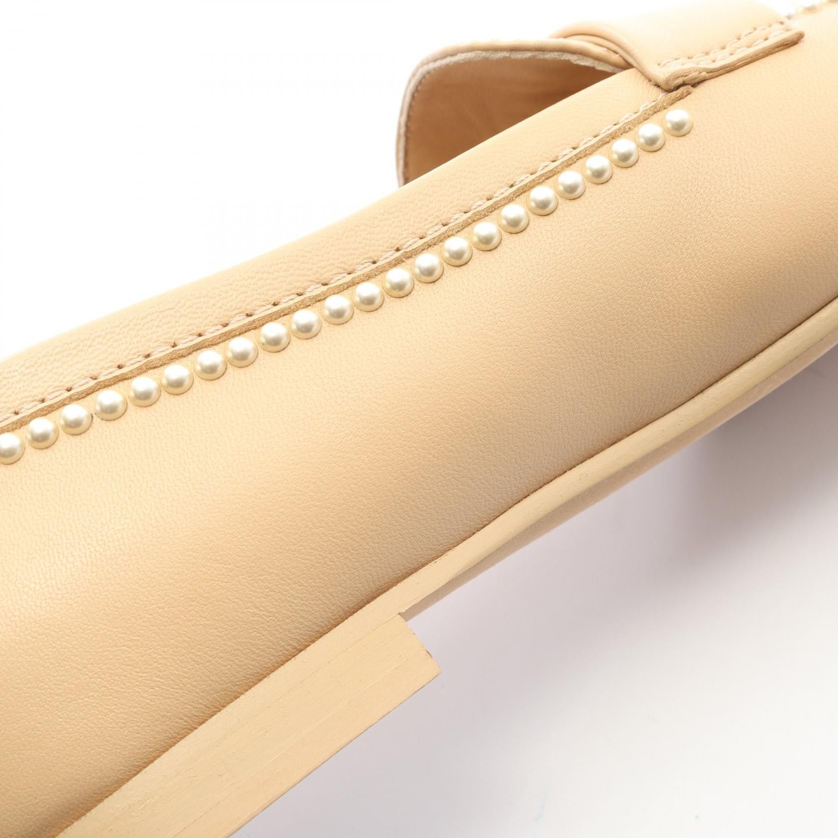 Chanel Chanel Chanel Coco Mark Leather Flats Leather Shoes DUTY FREE for USA Size ONE SIZE - 7 Thumbnail