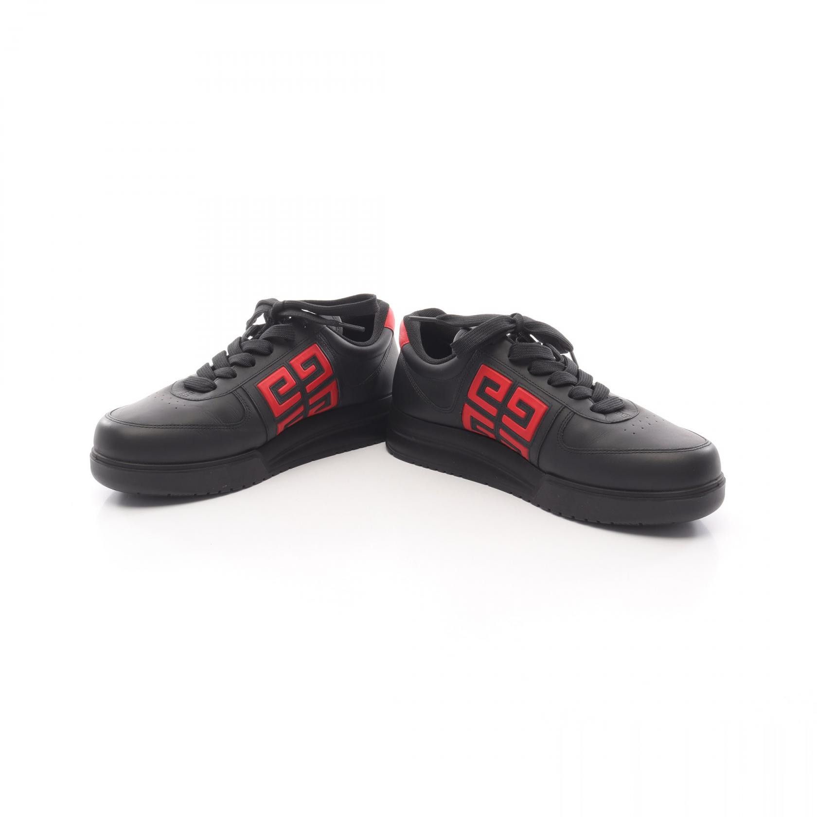 Givenchy Givenchy Givenchy Logo Leather Sneakers Leather Shoes BH007WH1DE DUTY FREE for USA Size ONE SIZE - 3 Thumbnail