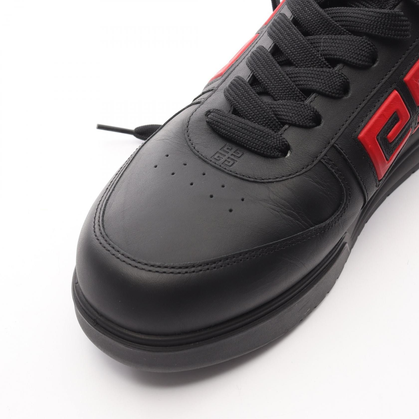 Givenchy Givenchy Givenchy Logo Leather Sneakers Leather Shoes BH007WH1DE DUTY FREE for USA Size ONE SIZE - 8 Thumbnail