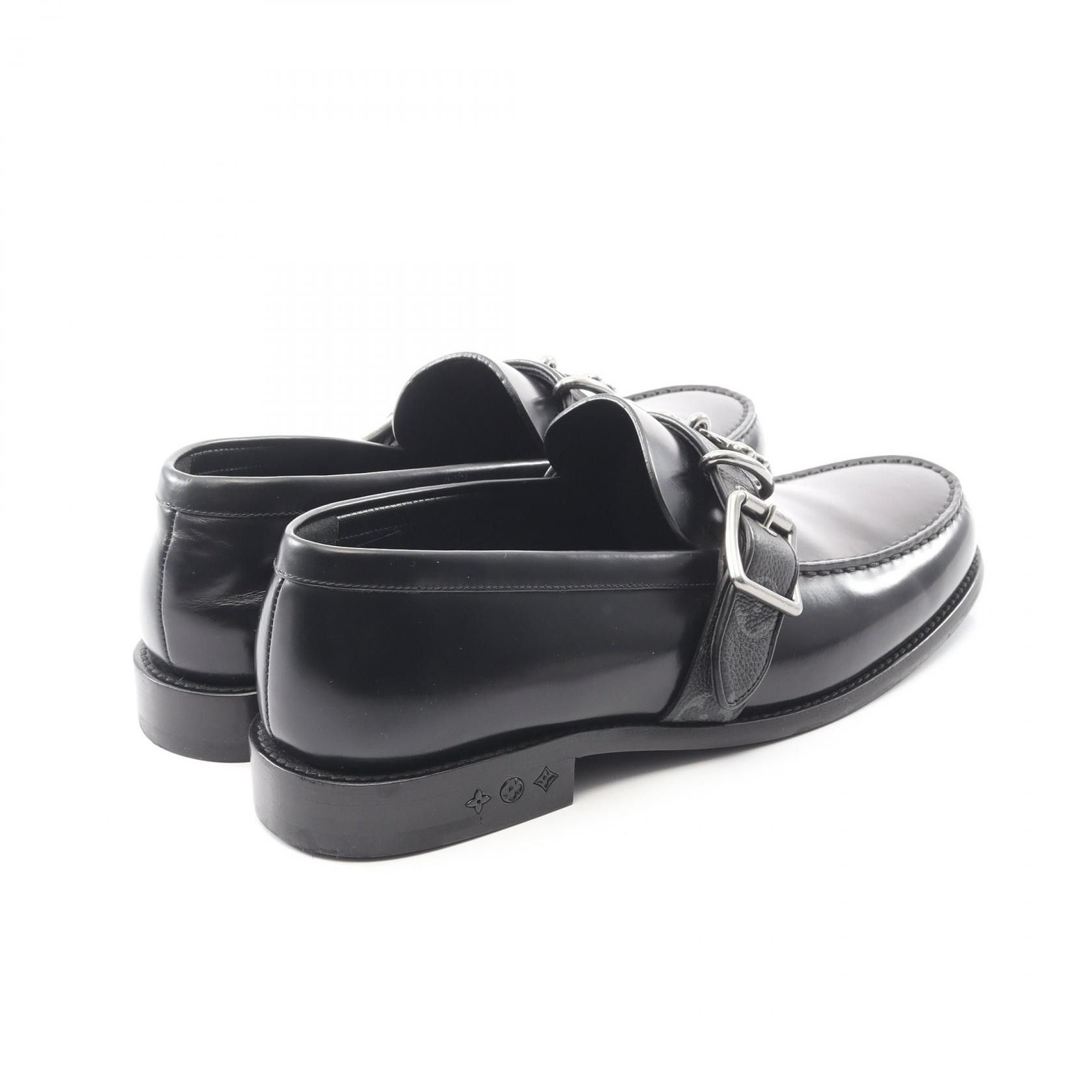 Louis Vuitton Louis Vuitton Louis Vuitton Louis Line Leather Loafers Leather Shoes DUTY FREE for USA Size ONE SIZE - 2 Thumbnail