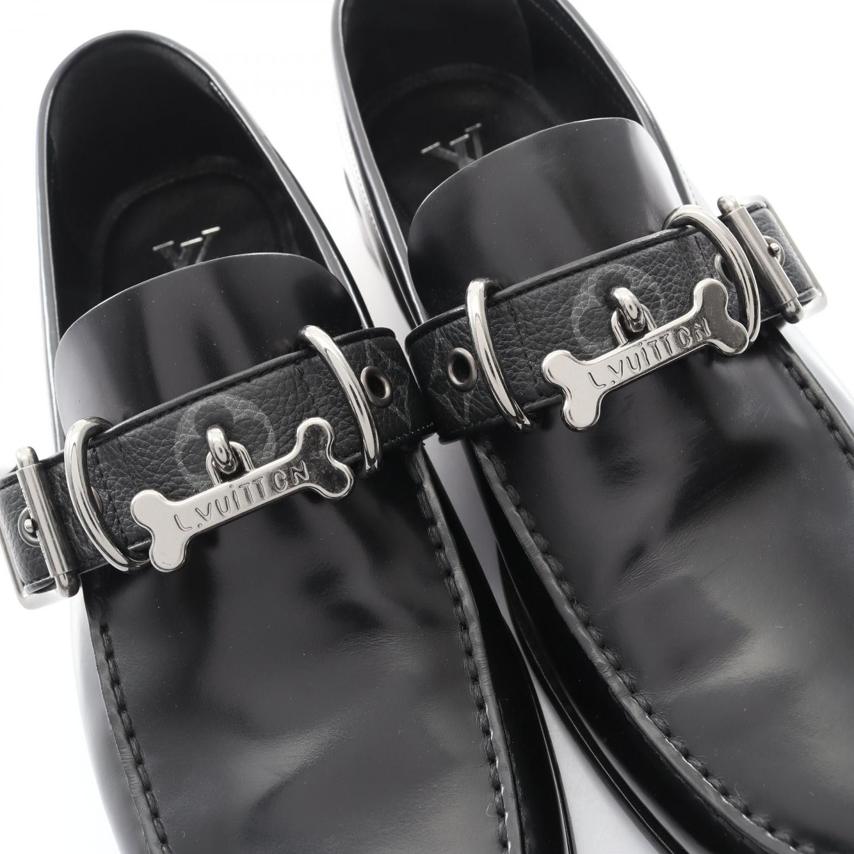 Louis Vuitton Louis Vuitton Louis Vuitton Louis Line Leather Loafers Leather Shoes DUTY FREE for USA Size ONE SIZE - 9 Thumbnail