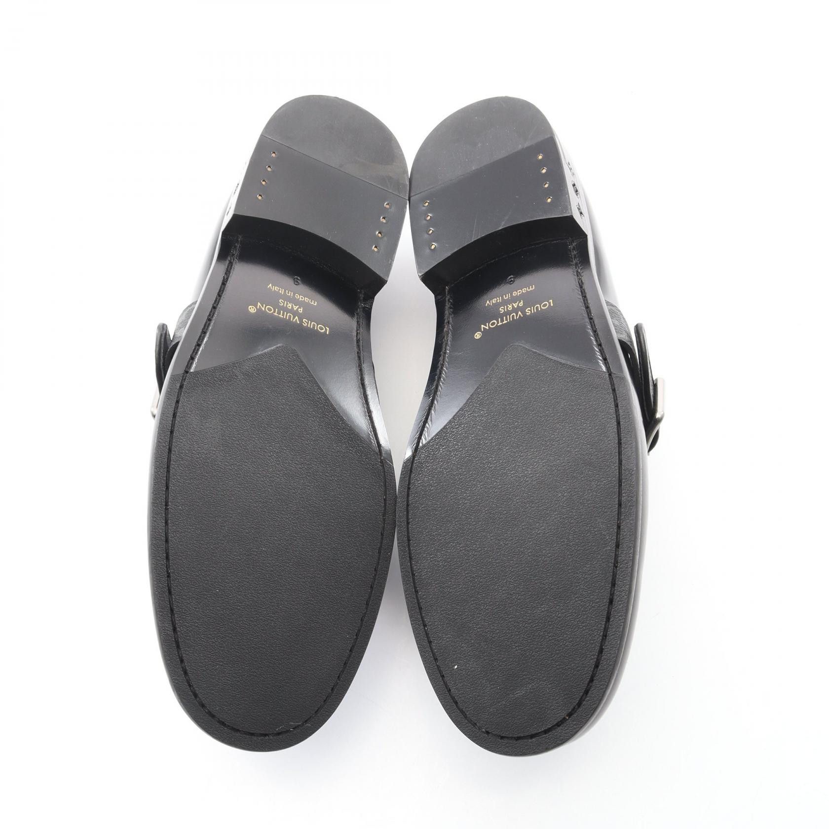 Louis Vuitton Louis Vuitton Louis Vuitton Louis Line Leather Loafers Leather Shoes DUTY FREE for USA Size ONE SIZE - 4 Thumbnail