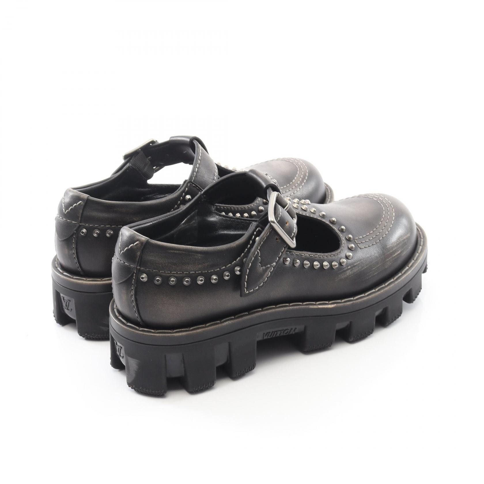 Louis Vuitton Louis Vuitton Louis Vuitton LV Checker Line Leather Casual Shoes Leather Shoes DUTY FREE for USA Size ONE SIZE - 2 Thumbnail