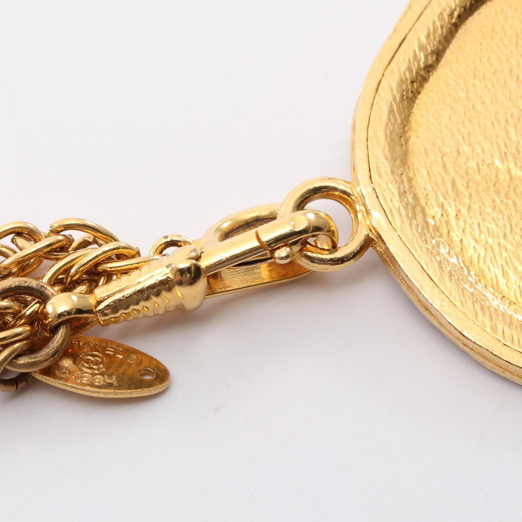 Chanel Chanel Chanel Centaure Necklace Metal Necklace DUTY FREE for USA Size ONE SIZE - 8 Thumbnail