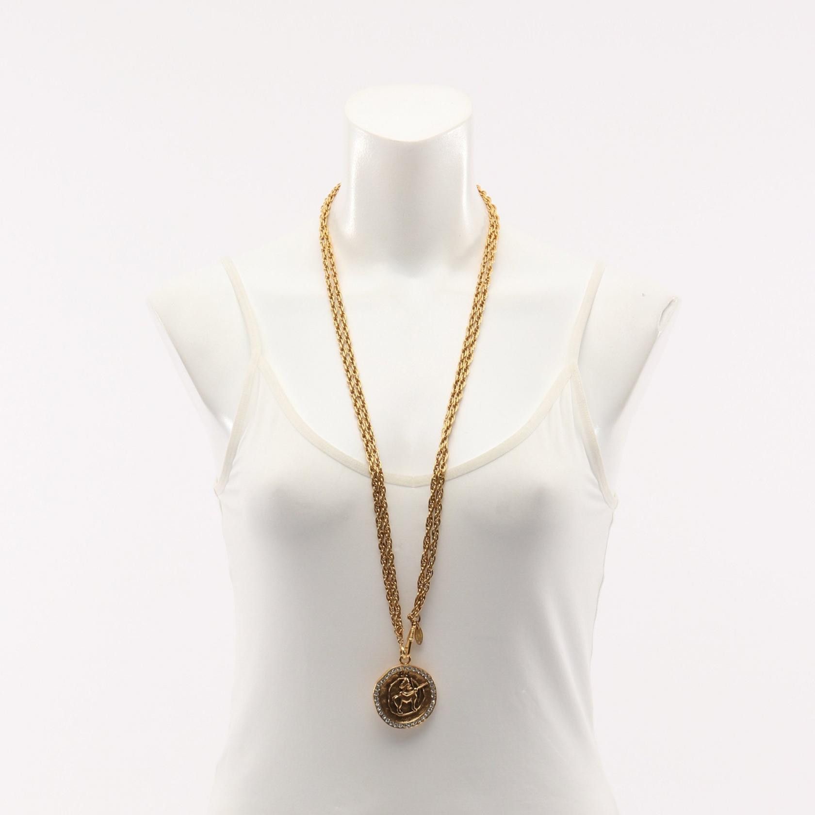 Chanel Chanel Chanel Centaure Necklace Metal Necklace DUTY FREE for USA Size ONE SIZE - 6 Thumbnail