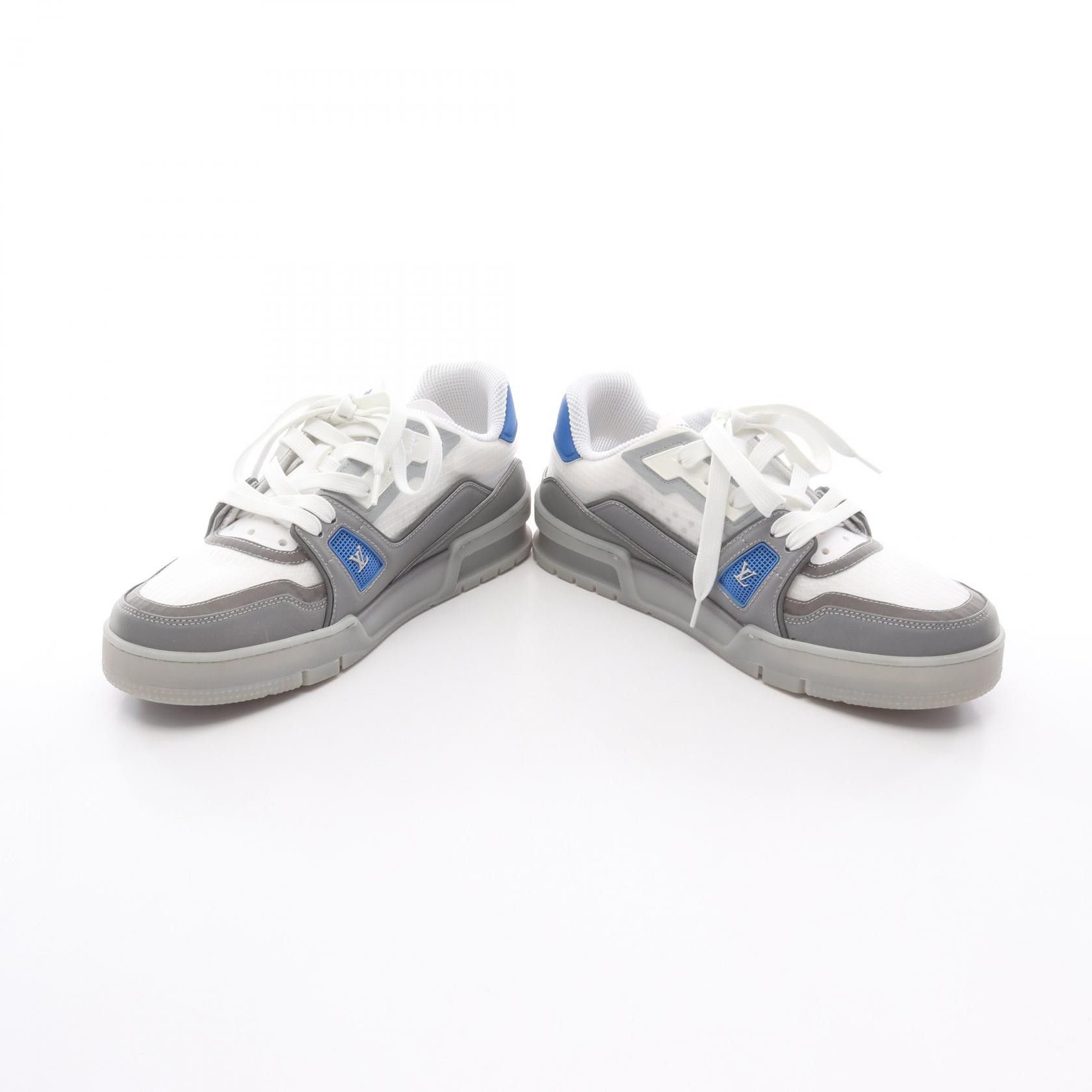 Louis Vuitton Louis Vuitton Louis Vuitton LV Trainer Fabric Sneakers Textile Shoes DUTY FREE for USA Size ONE SIZE - 3 Thumbnail