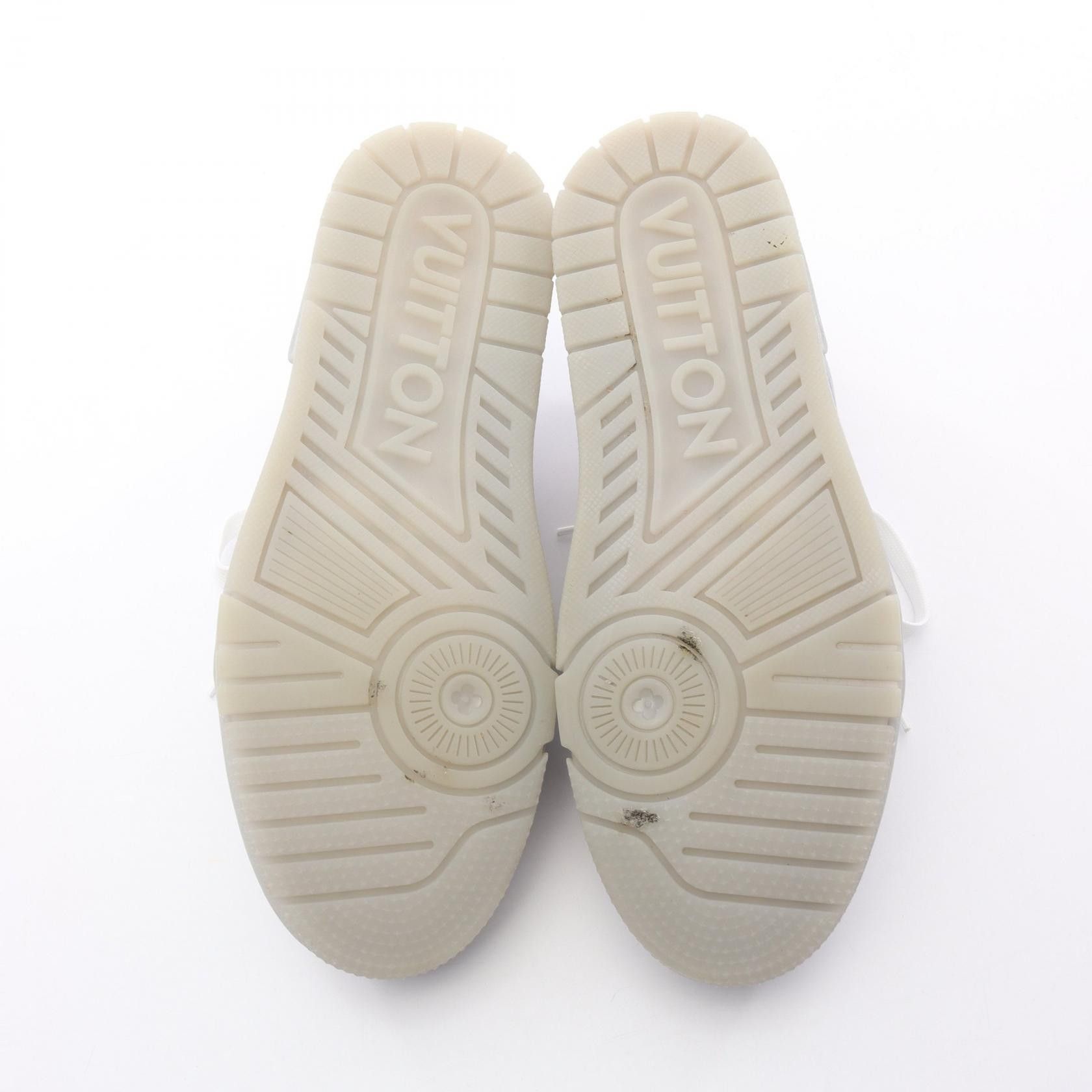 Louis Vuitton Louis Vuitton Louis Vuitton LV Trainer Fabric Sneakers Textile Shoes DUTY FREE for USA Size ONE SIZE - 4 Thumbnail