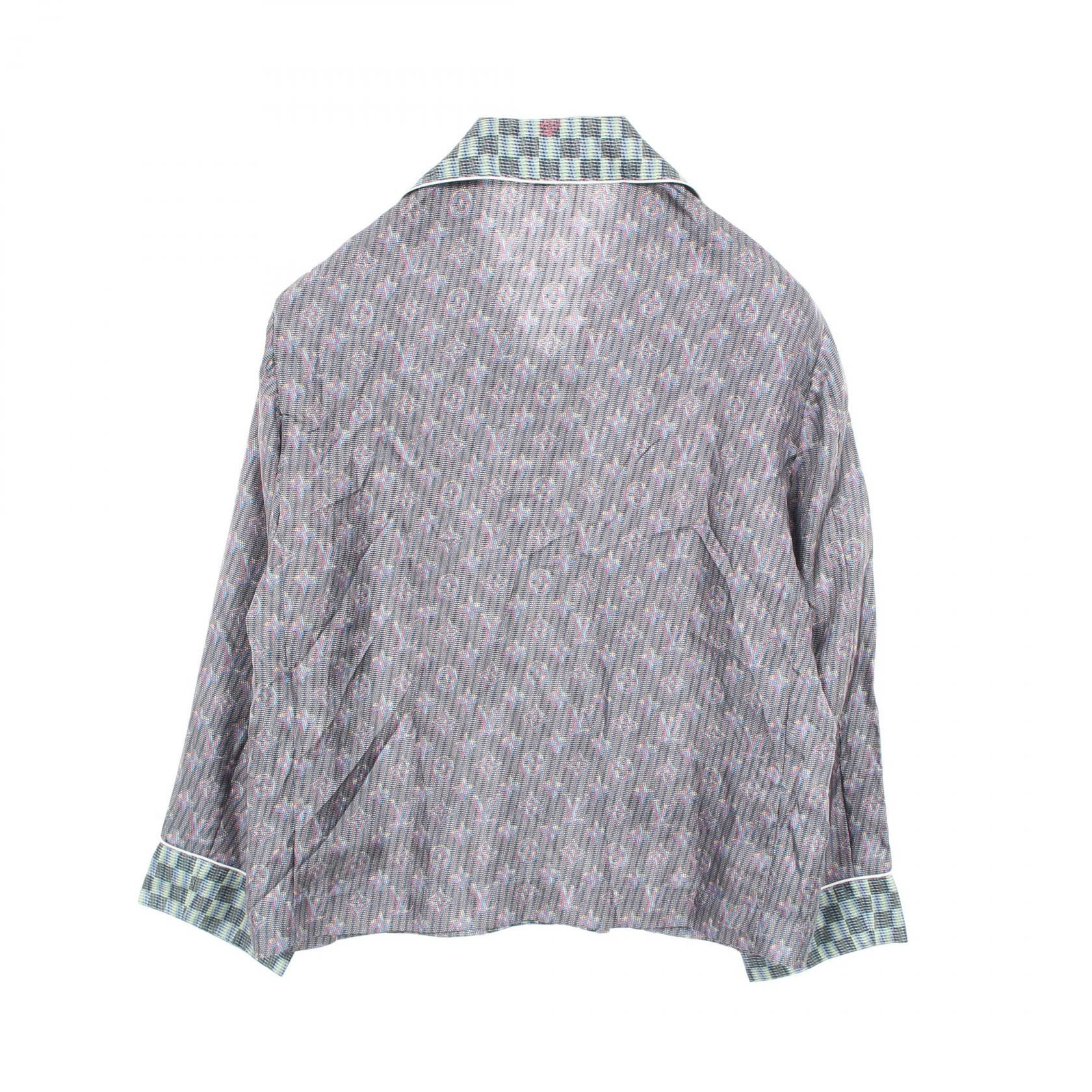 Louis Vuitton Louis Vuitton Louis Vuitton Monogram Silk Top Textile Lounge & Sleepwear DUTY FREE for USA Size ONE SIZE - 2 Thumbnail