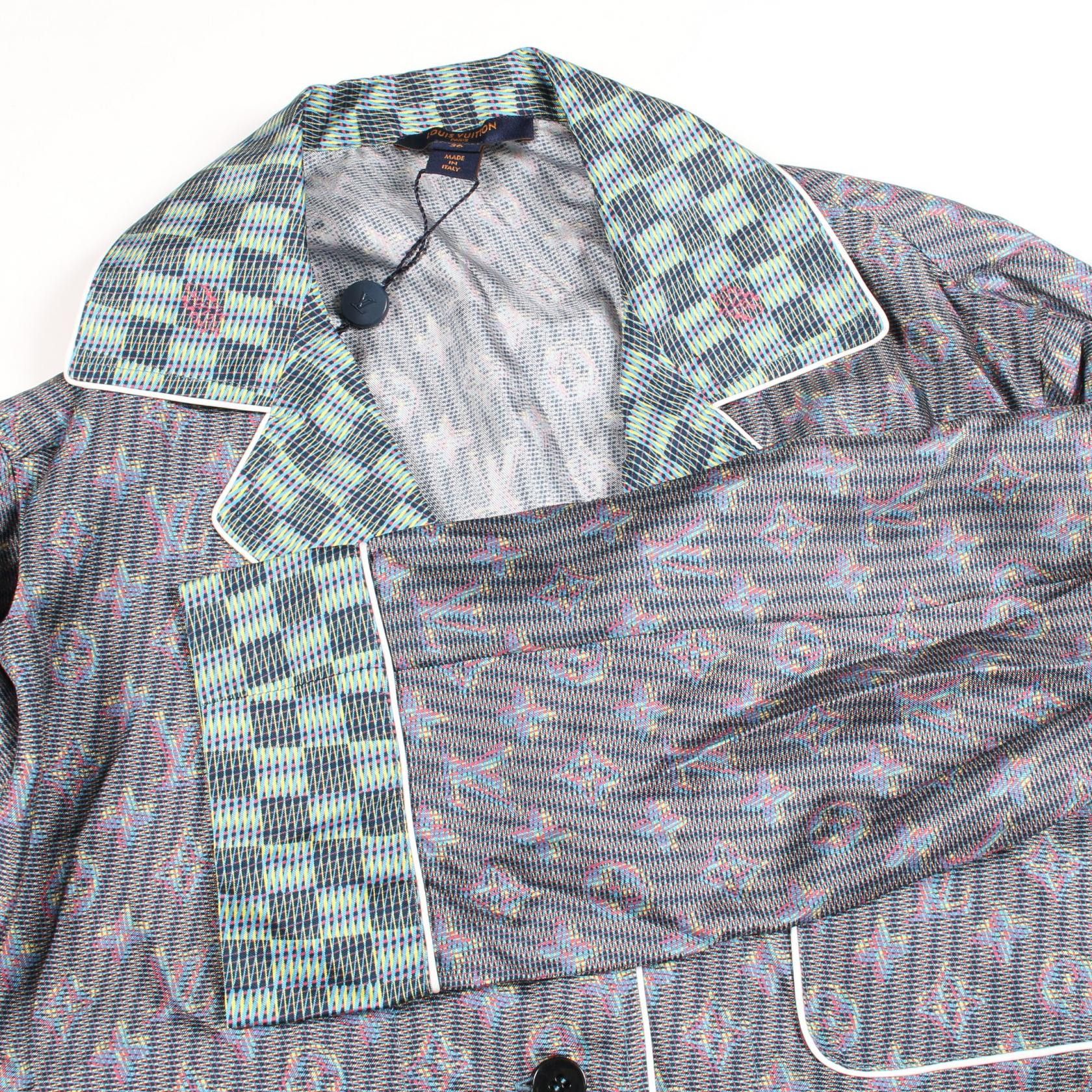 Louis Vuitton Louis Vuitton Louis Vuitton Monogram Silk Top Textile Lounge & Sleepwear DUTY FREE for USA Size ONE SIZE - 6 Thumbnail