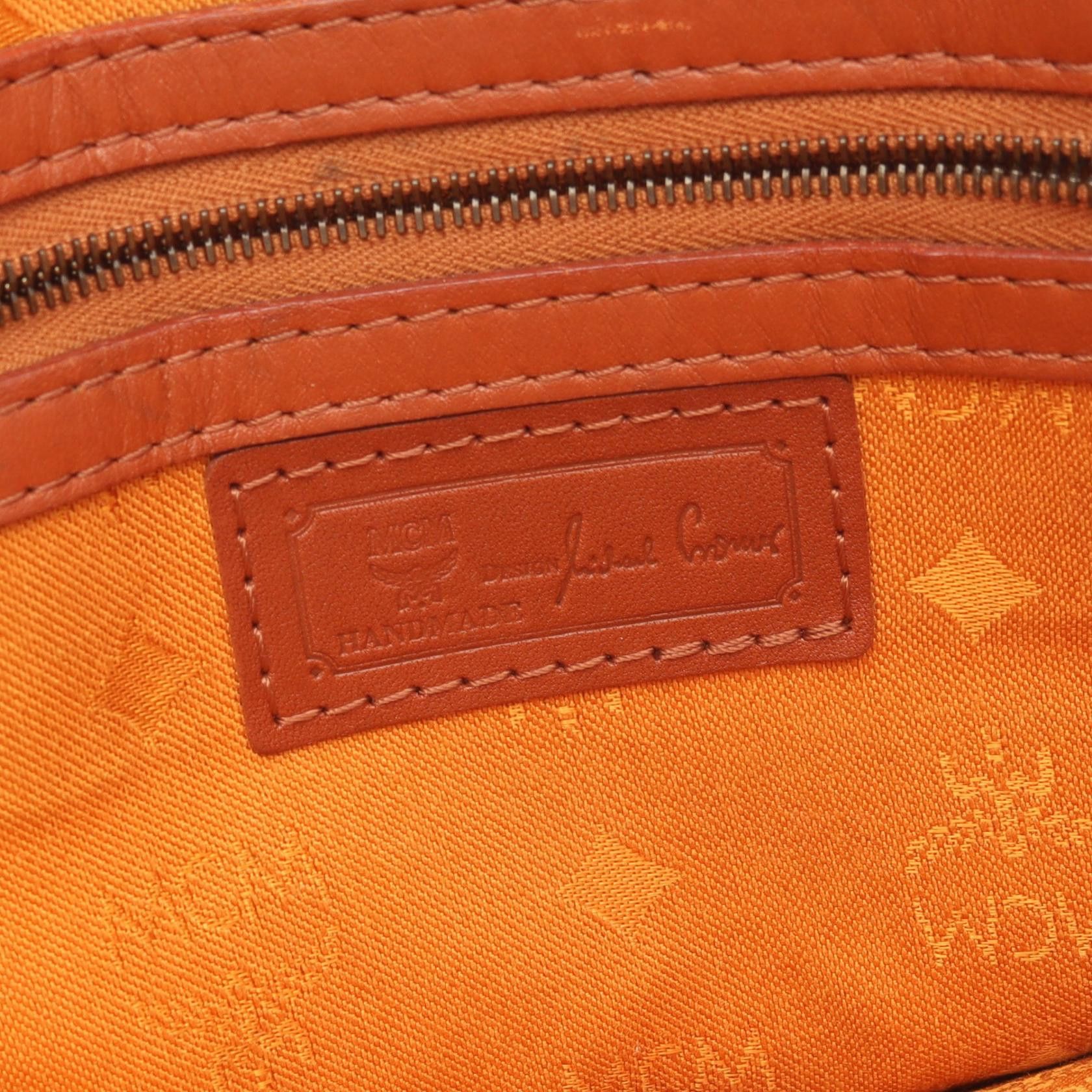 MCM MCM MCM Visetos Leather Handbag Leather Handbag DUTY FREE for USA Size ONE SIZE - 4 Thumbnail