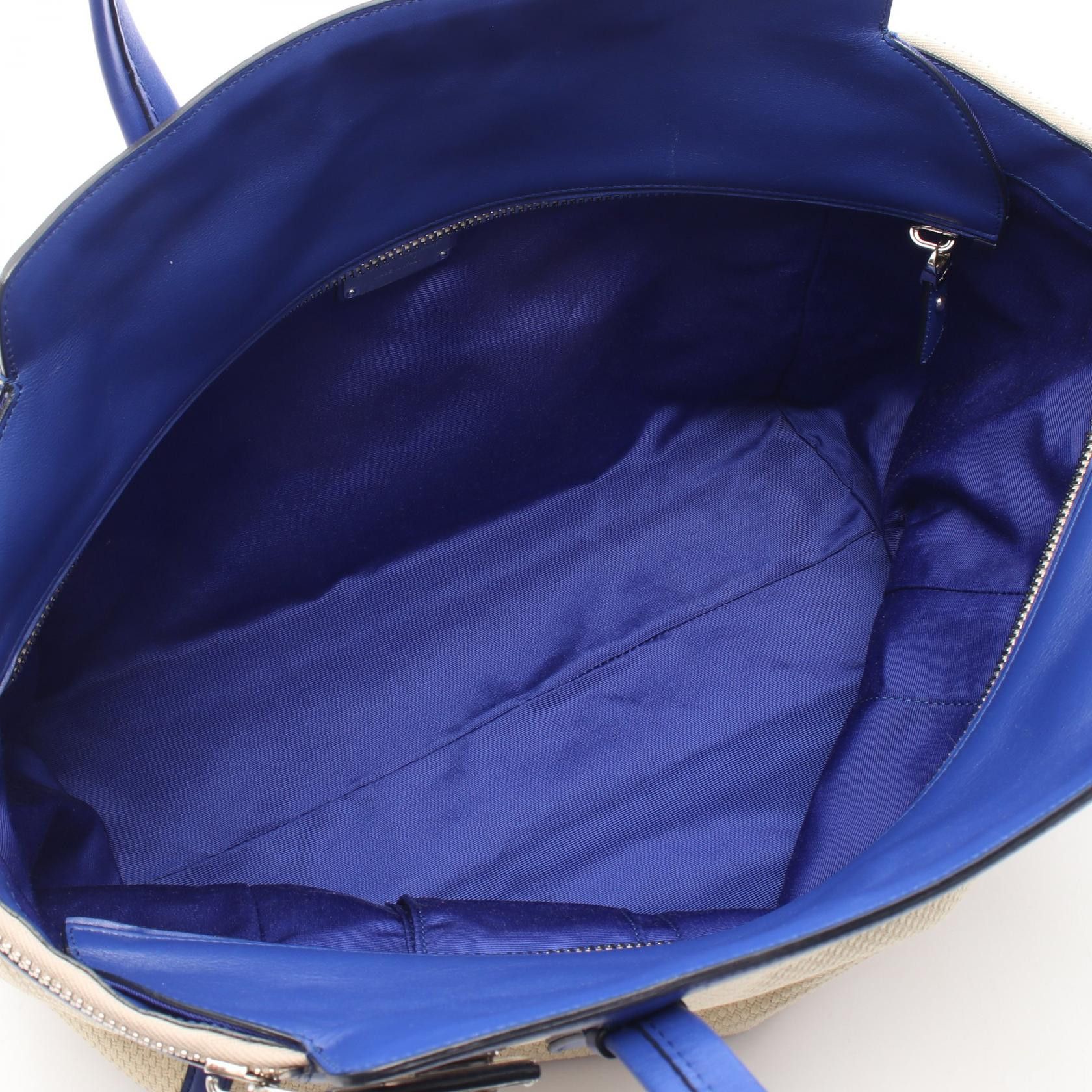 Salvatore Ferragamo Salvatore Ferragamo Salvatore Ferragamo Ariana Canvas Leather Handbag Leather Handbag 21E455 DUTY FREE for USA Size ONE SIZE - 3 Thumbnail