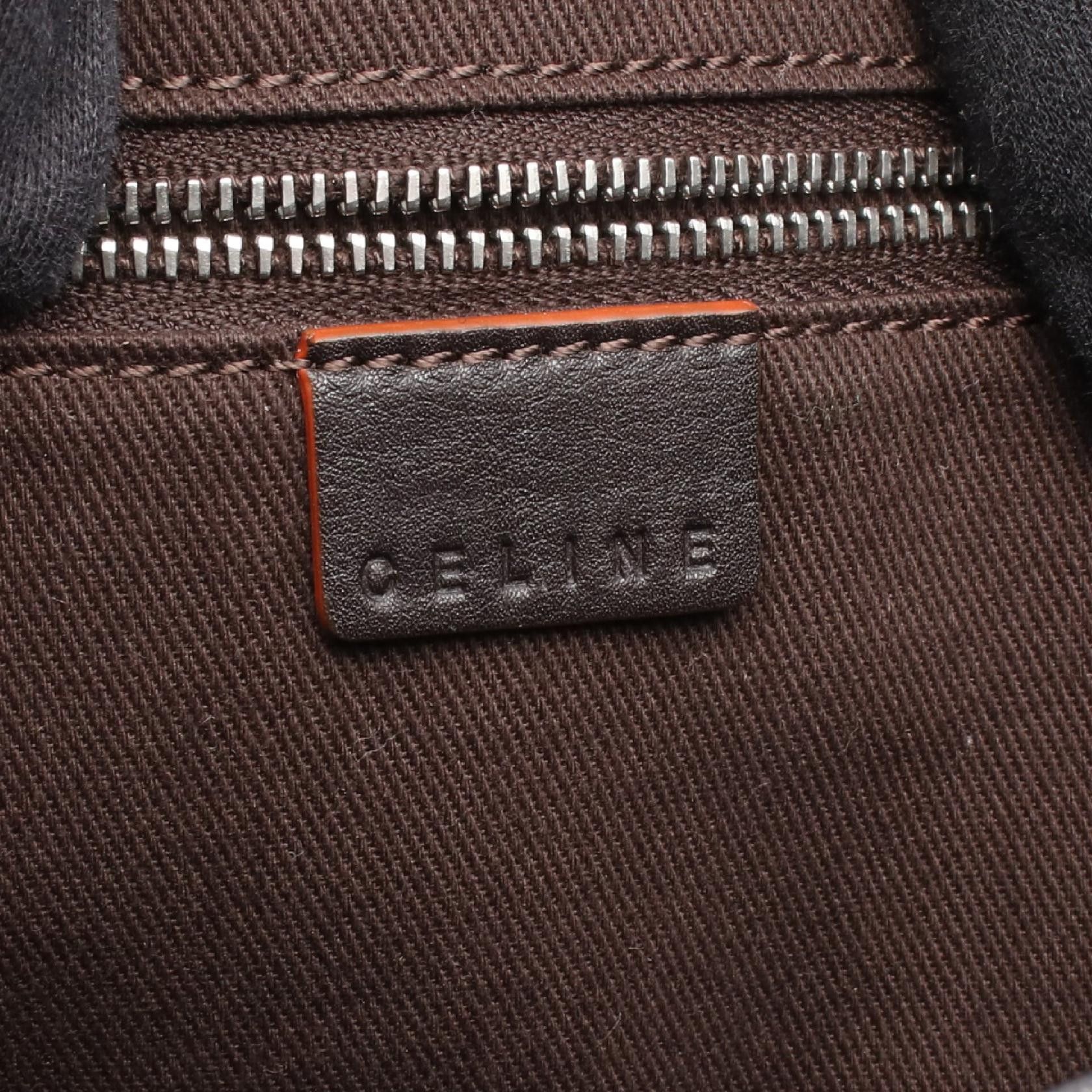 Celine Celine CELINE Macadam Leather Nylon Canvas Tote Bag Textile Tote Bag DUTY FREE for USA Size ONE SIZE - 4 Thumbnail