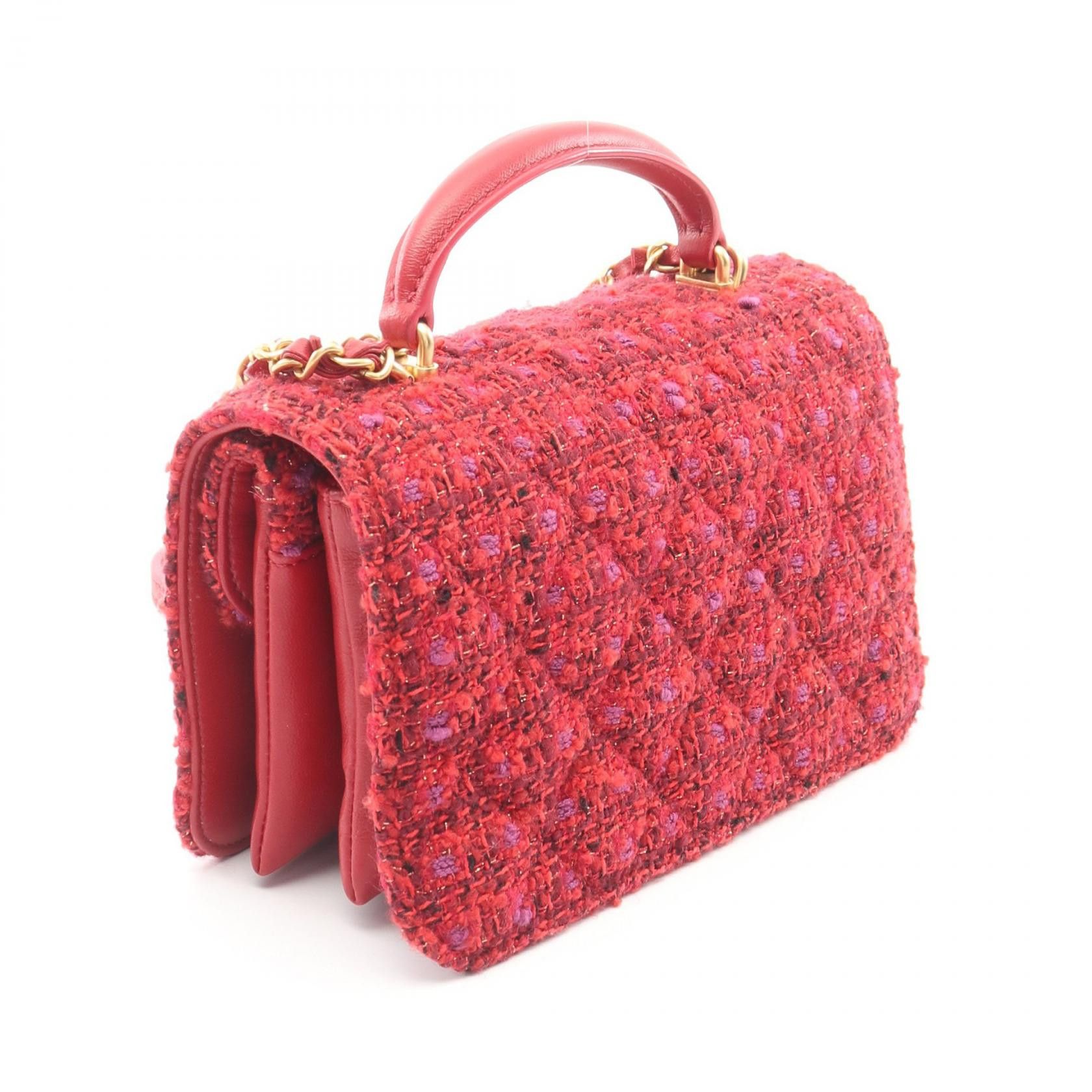 Chanel Chanel Chanel Matelasse Mini 2way Shoulder Bag Textile Shoulder Bag DUTY FREE for USA Size ONE SIZE - 2 Thumbnail