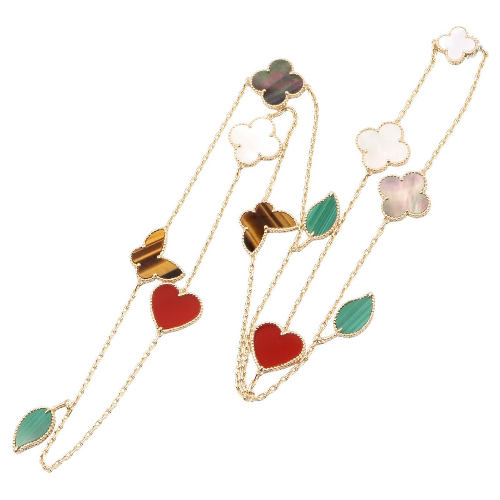 Van Cleef & Arpels Van Cleef & Arpels Van Cleef & Arpels Lucky Alhambra Au750 Necklace Precious Metal Necklace DUTY FREE for USA Size ONE SIZE - 2 Thumbnail