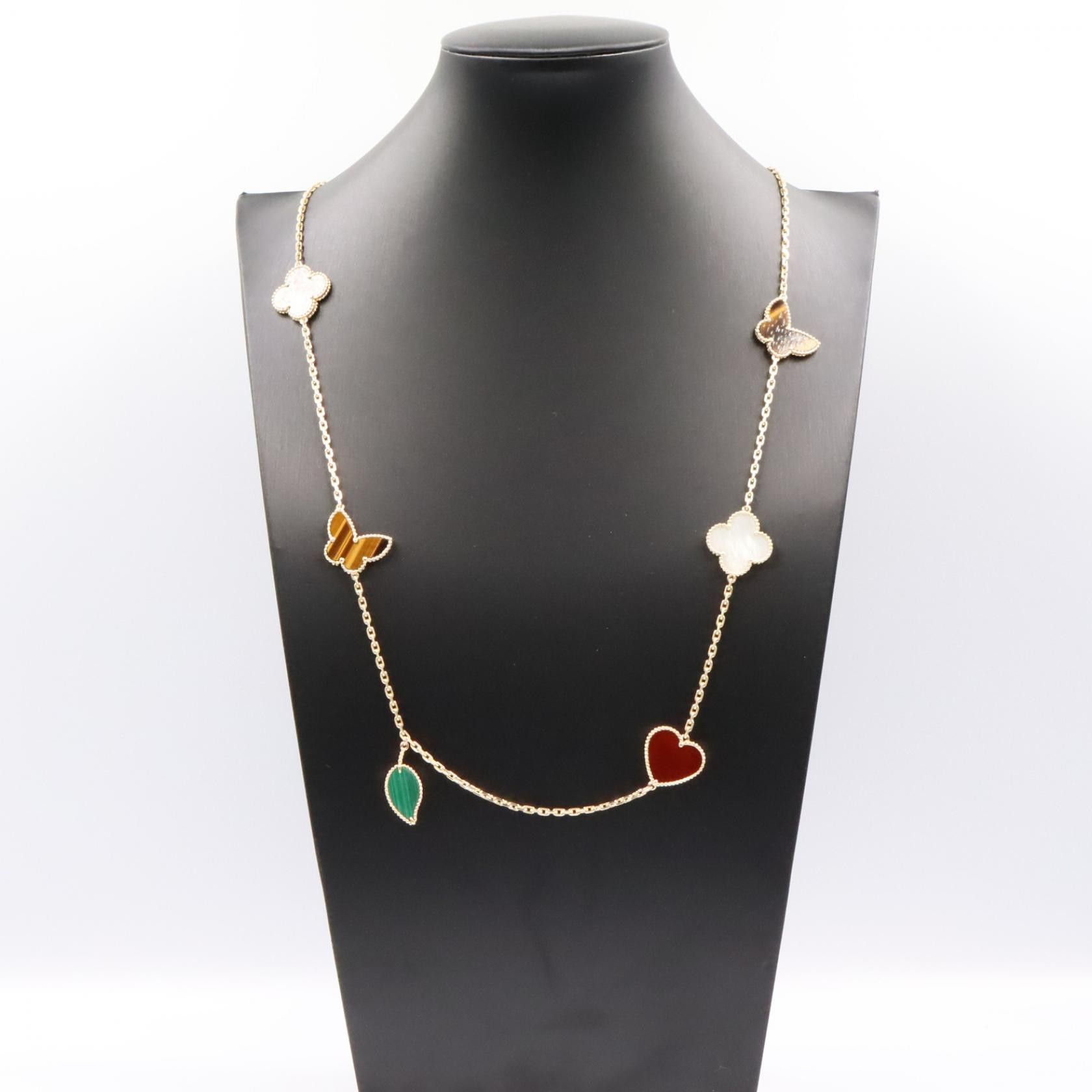 Van Cleef & Arpels Van Cleef & Arpels Van Cleef & Arpels Lucky Alhambra Au750 Necklace Precious Metal Necklace DUTY FREE for USA Size ONE SIZE - 9 Thumbnail