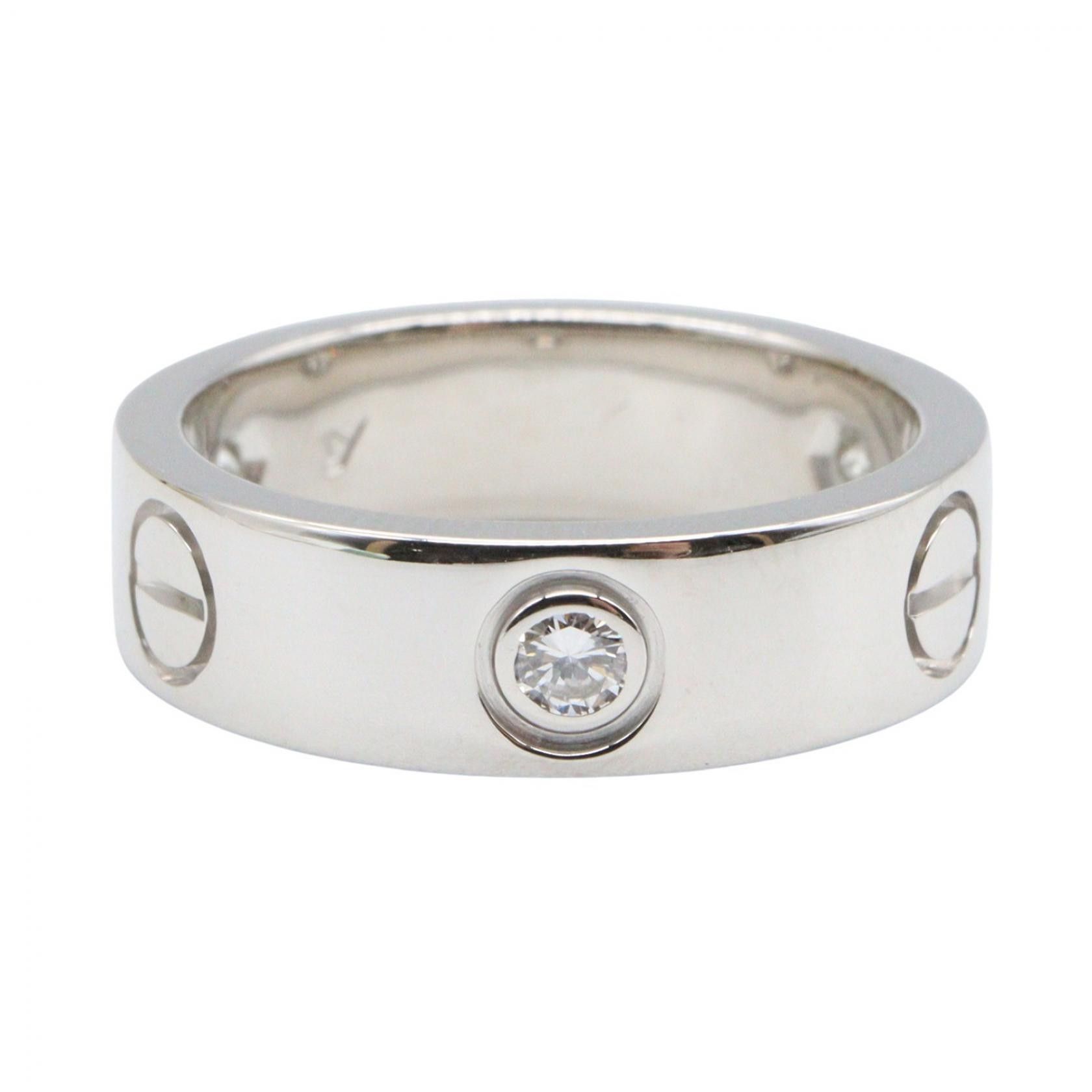 Cartier Cartier Cartier Love Au750 Diamond Ring Size 12 Precious Metal Ring DUTY FREE for USA Size ONE SIZE - 2 Thumbnail