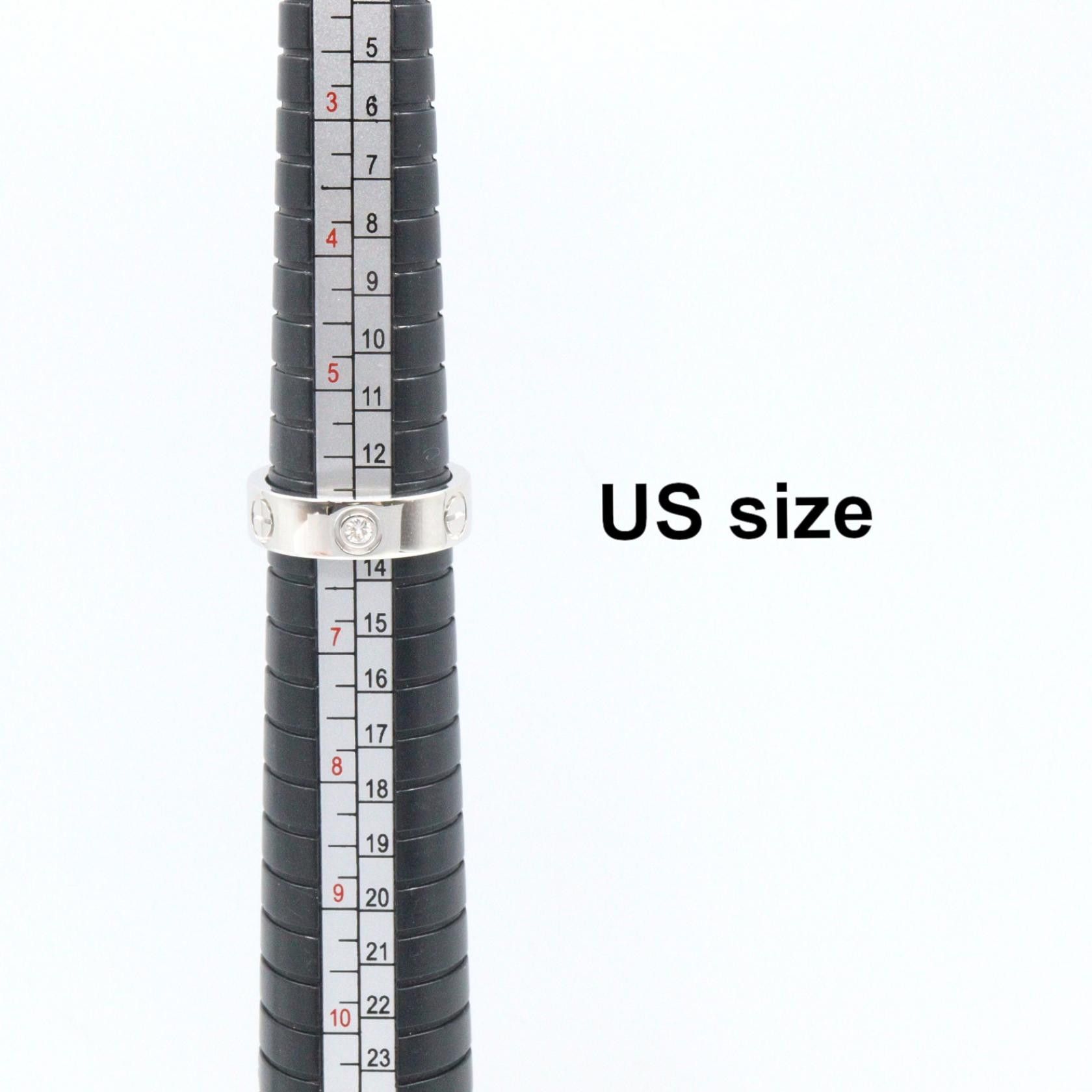 Cartier Cartier Cartier Love Au750 Diamond Ring Size 12 Precious Metal Ring DUTY FREE for USA Size ONE SIZE - 6 Thumbnail