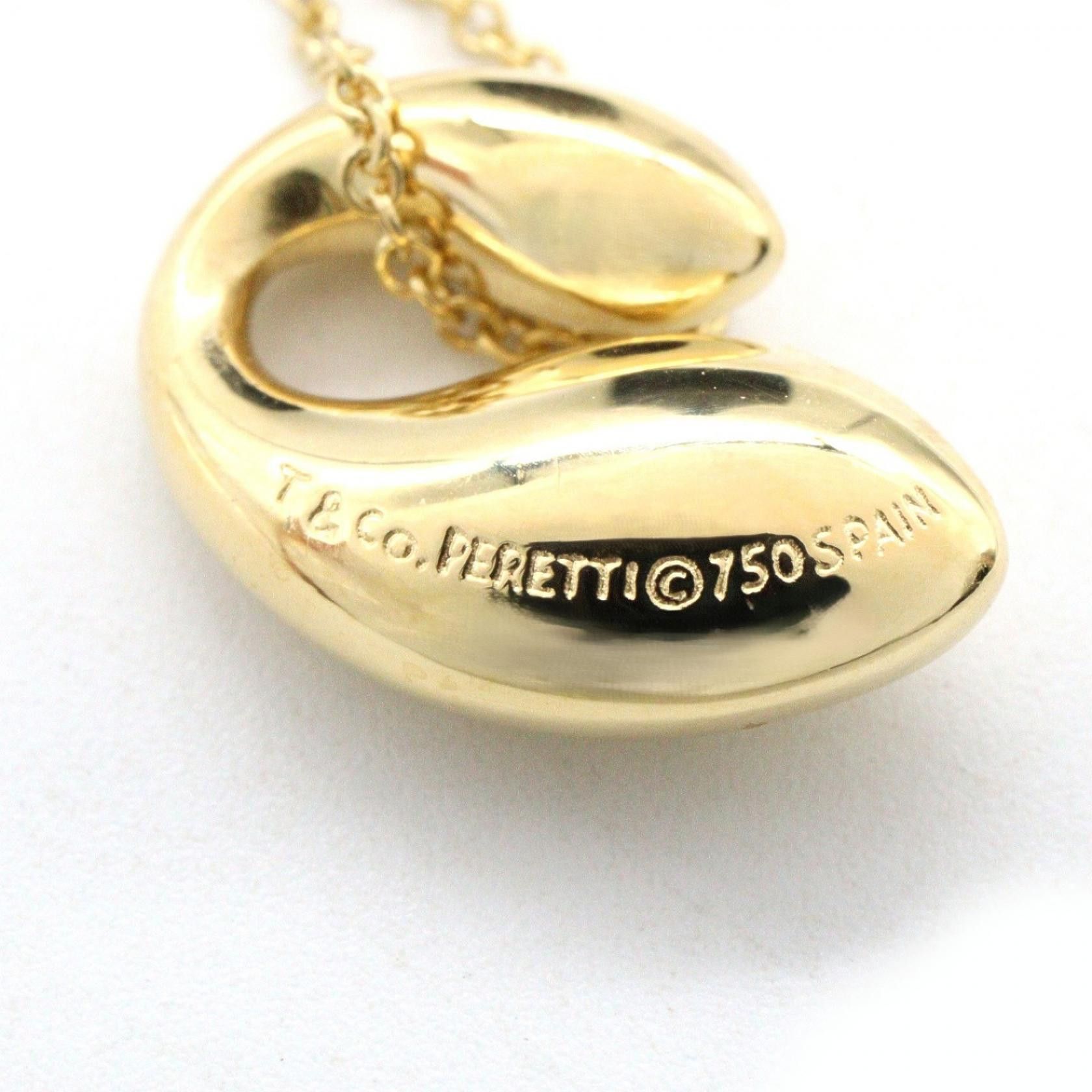 Tiffany & Co. Tiffany & Co. Tiffany & Co Double Teardrop Au750 Necklace Precious Metal Necklace DUTY FREE for USA Size ONE SIZE - 5 Thumbnail