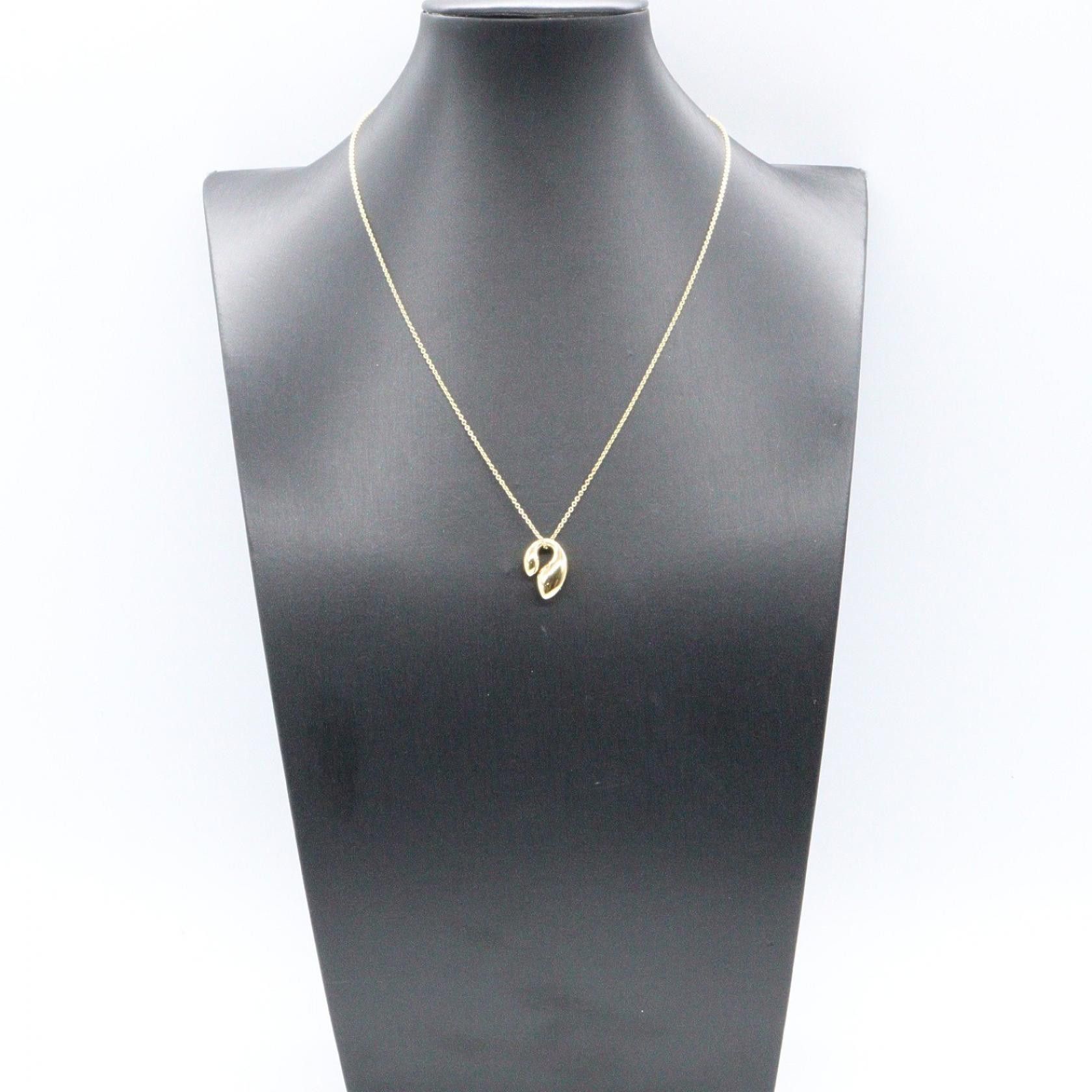 Tiffany & Co. Tiffany & Co. Tiffany & Co Double Teardrop Au750 Necklace Precious Metal Necklace DUTY FREE for USA Size ONE SIZE - 6 Thumbnail