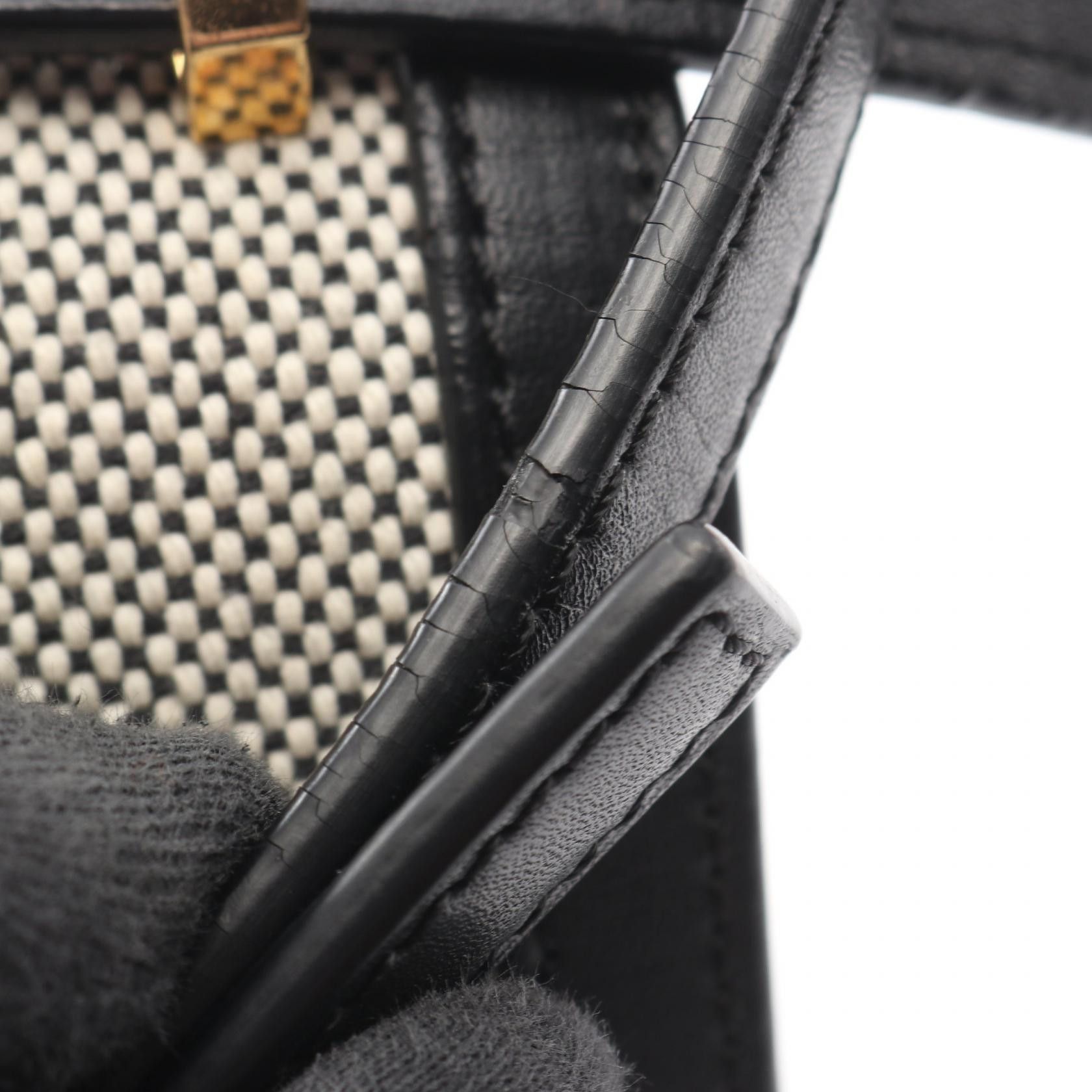Loewe Loewe Loewe Barcelona Canvas Leather Shoulder Bag Textile Shoulder Bag DUTY FREE for USA Size ONE SIZE - 5 Thumbnail