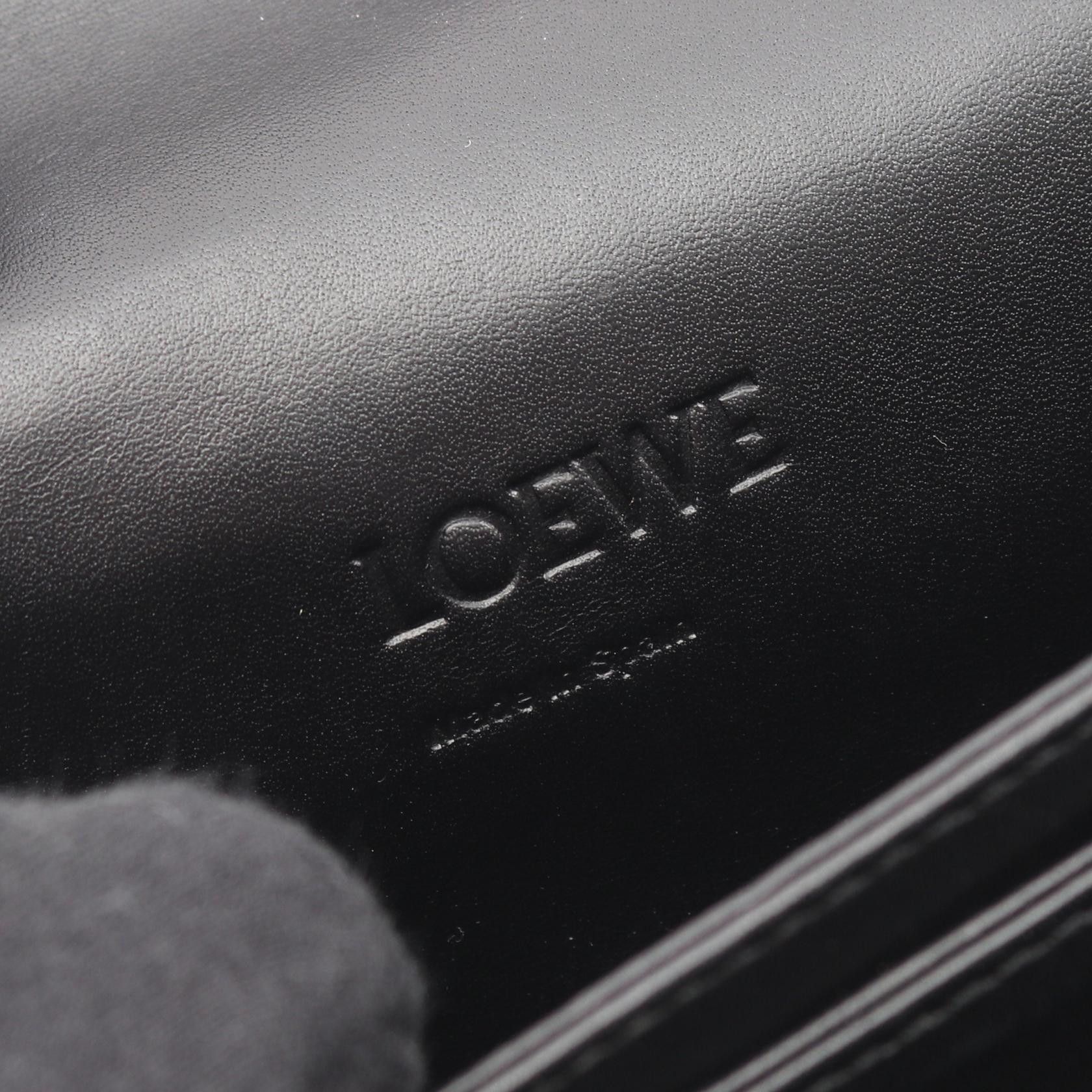 Loewe Loewe Loewe Barcelona Canvas Leather Shoulder Bag Textile Shoulder Bag DUTY FREE for USA Size ONE SIZE - 4 Thumbnail